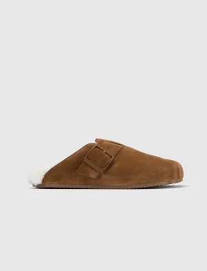 Sport Ease SUNDAY MULE "TAN SUEDE"