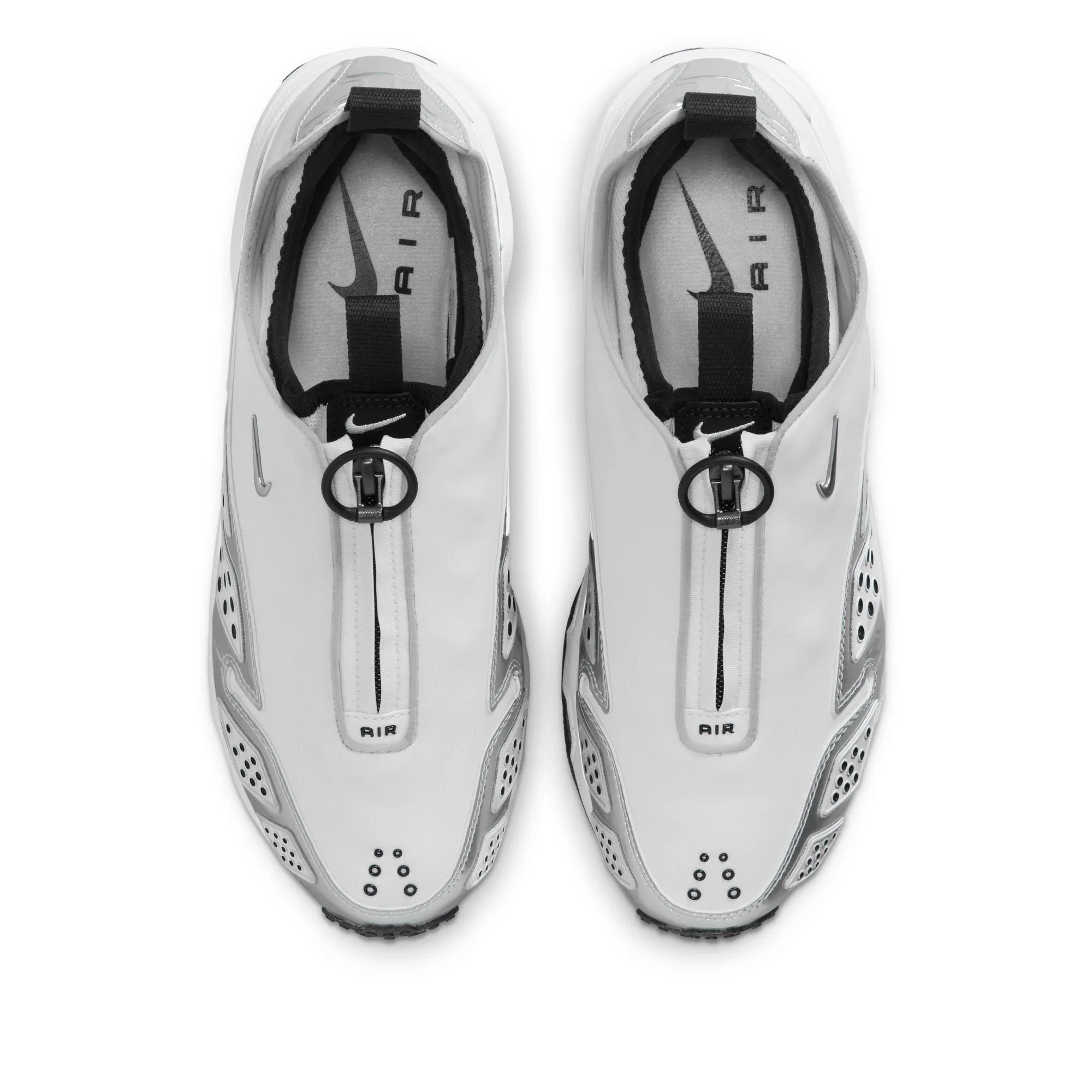 Women's Nike Air Max Sunder - White/Metallic Silver Boosted flair