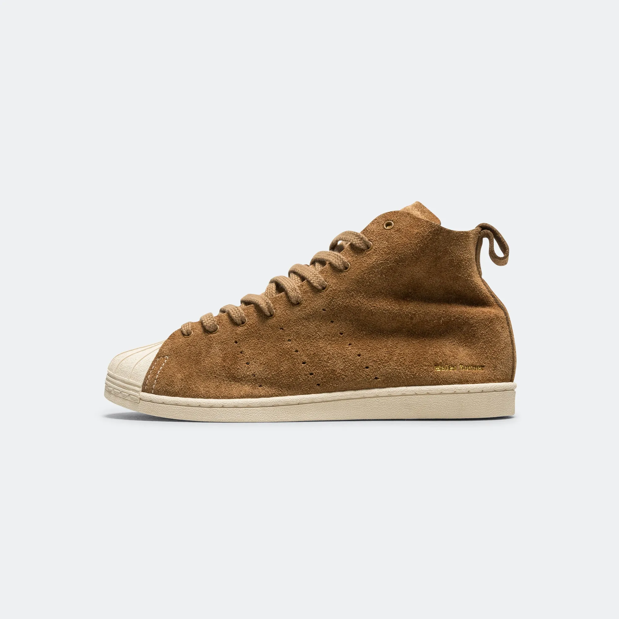 Superstar Hi x Wales Bonner - Bronze Brown/Wonder White-Night Brown Agility Control All Day Comfort Design