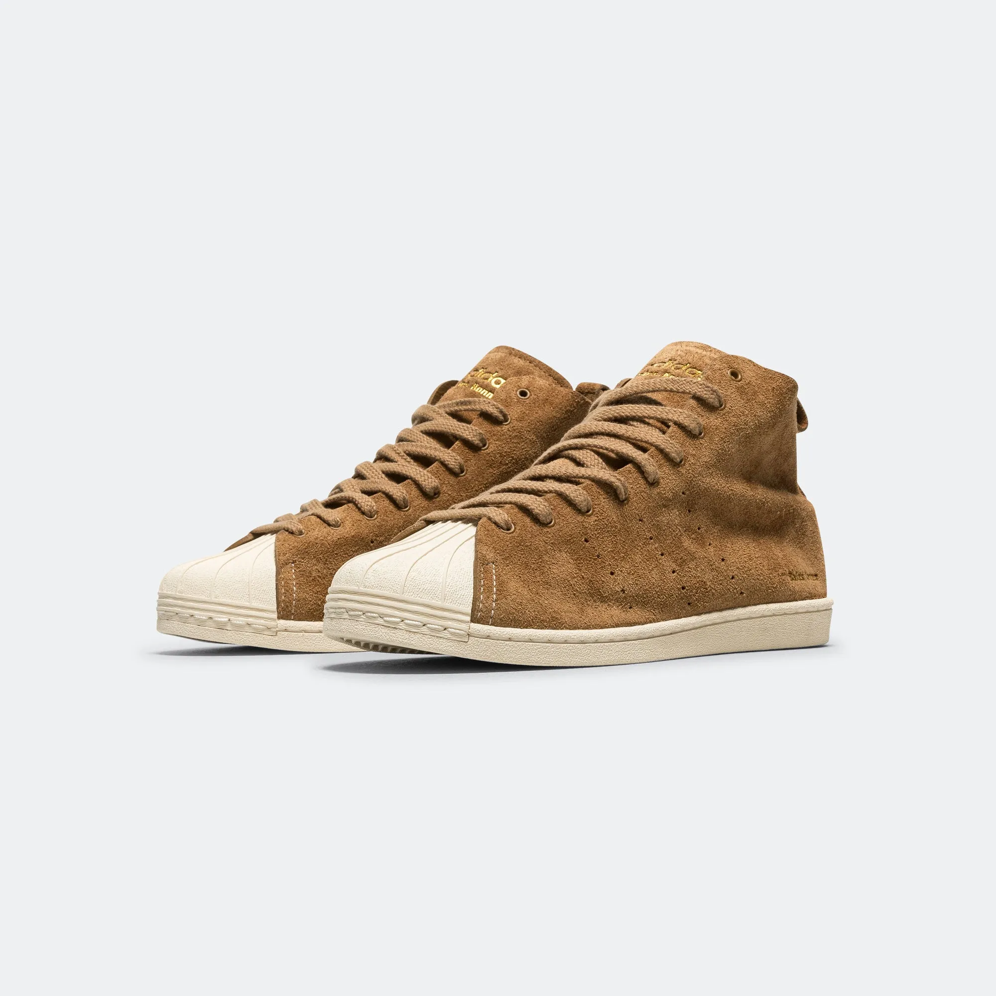 Superstar Hi x Wales Bonner - Bronze Brown/Wonder White-Night Brown NonSlip Rain Ready