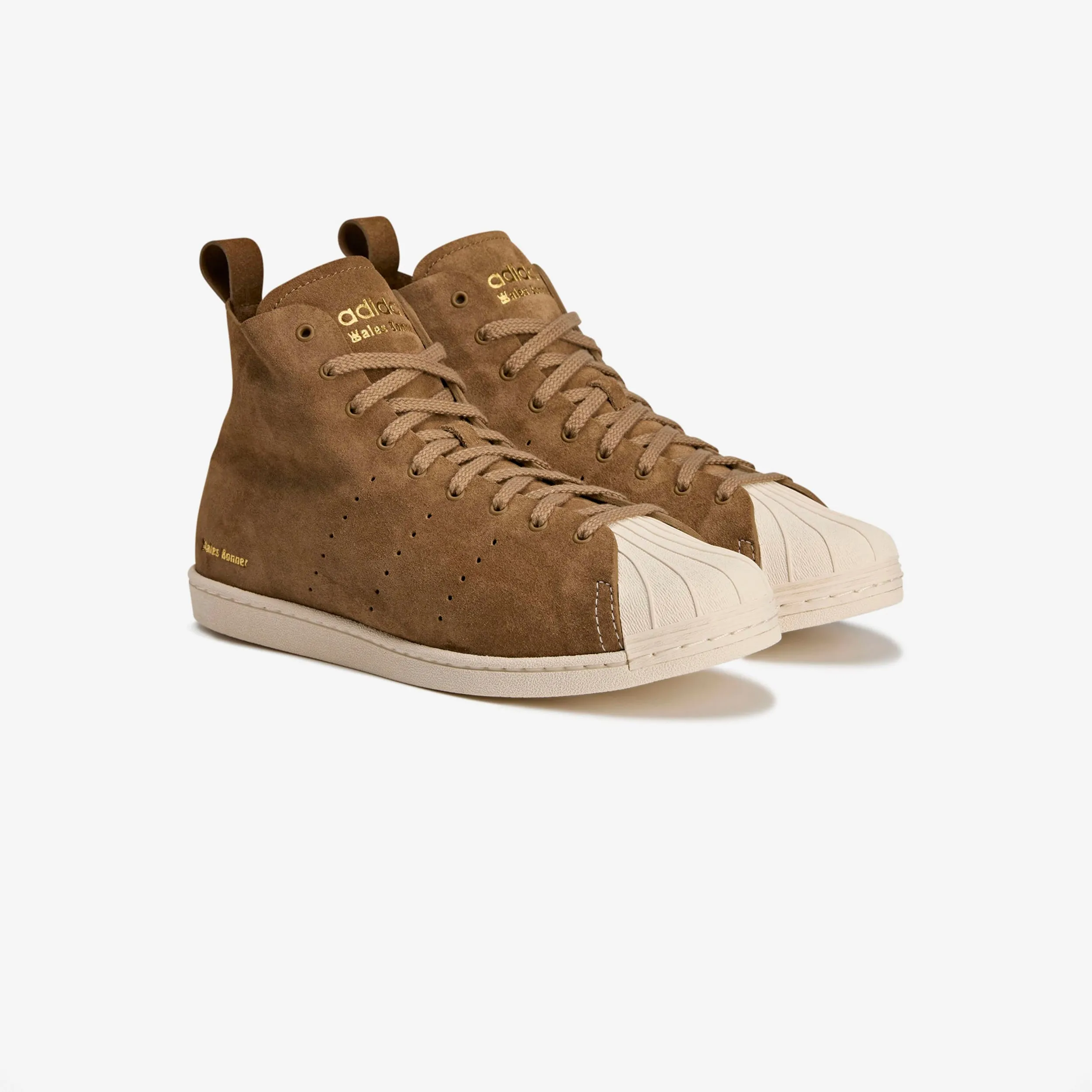 Superstar Hi x Wales Bonner Dual Zone Traction Unbeatable comfort
