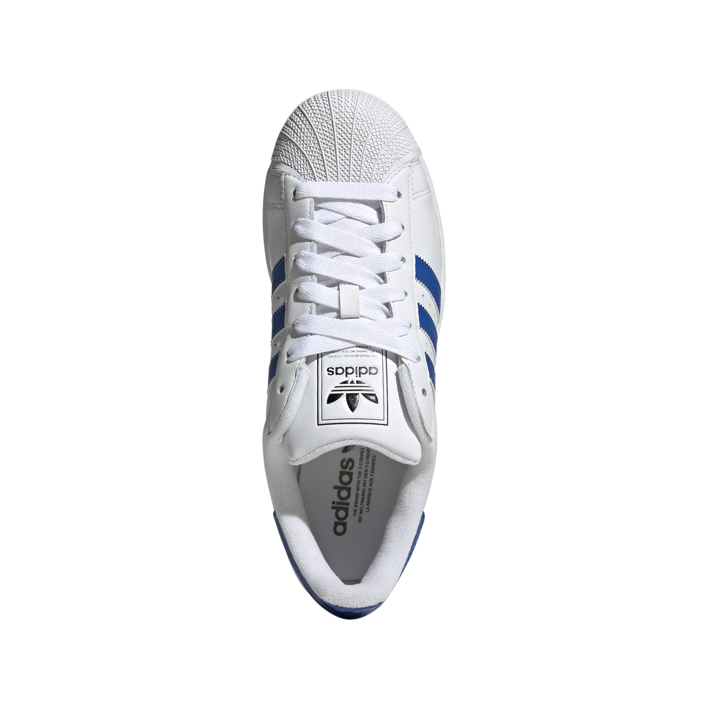 Retro Mood Strong Stitching Superstar II 'White Blue'