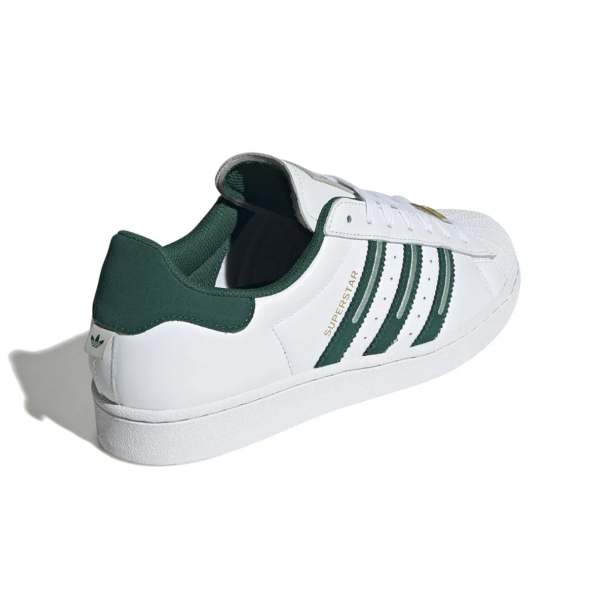 highest Superstar 'White Collegiate Green'