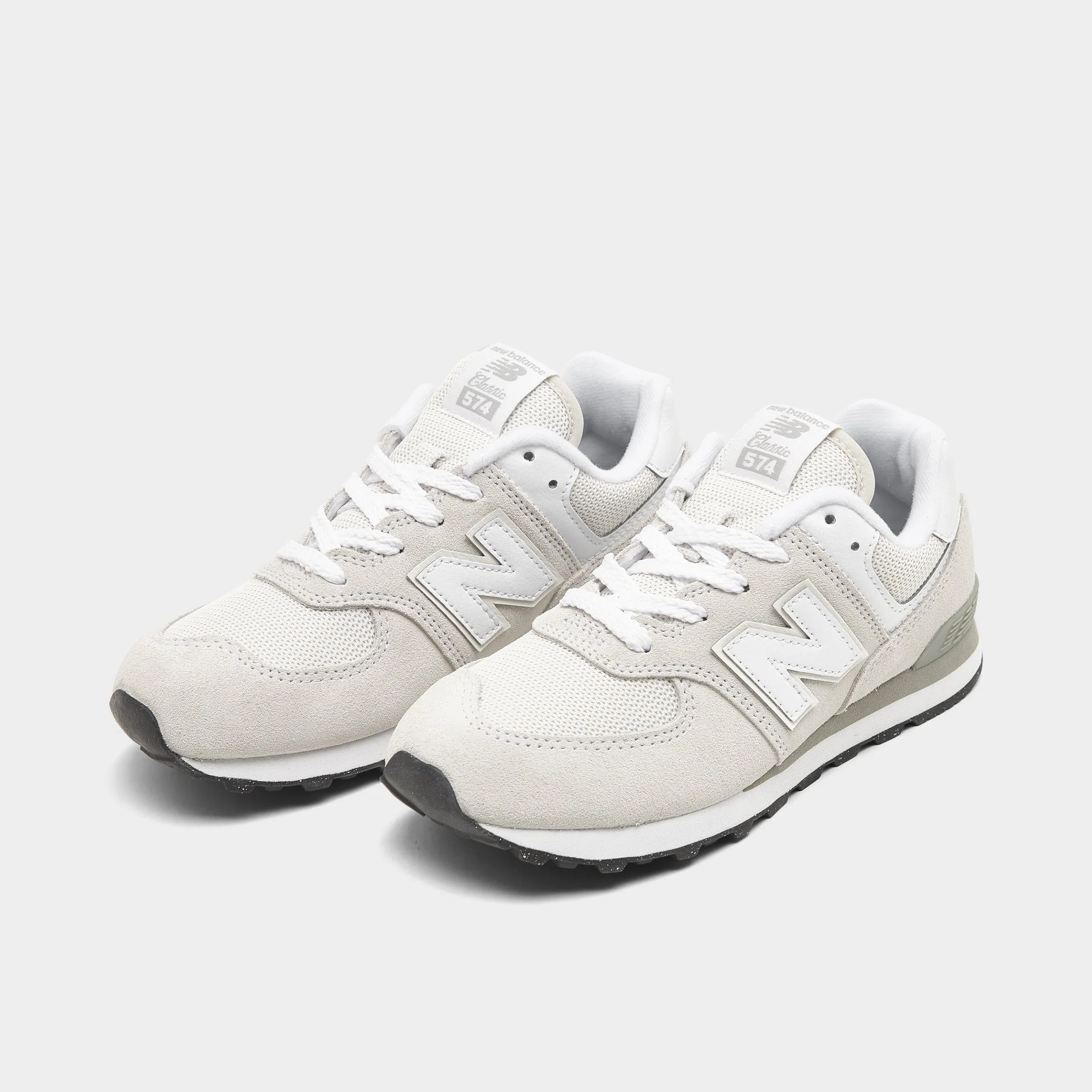 Star Edge Versatile New Balance Children's 574 Nimbus Cloud / White
