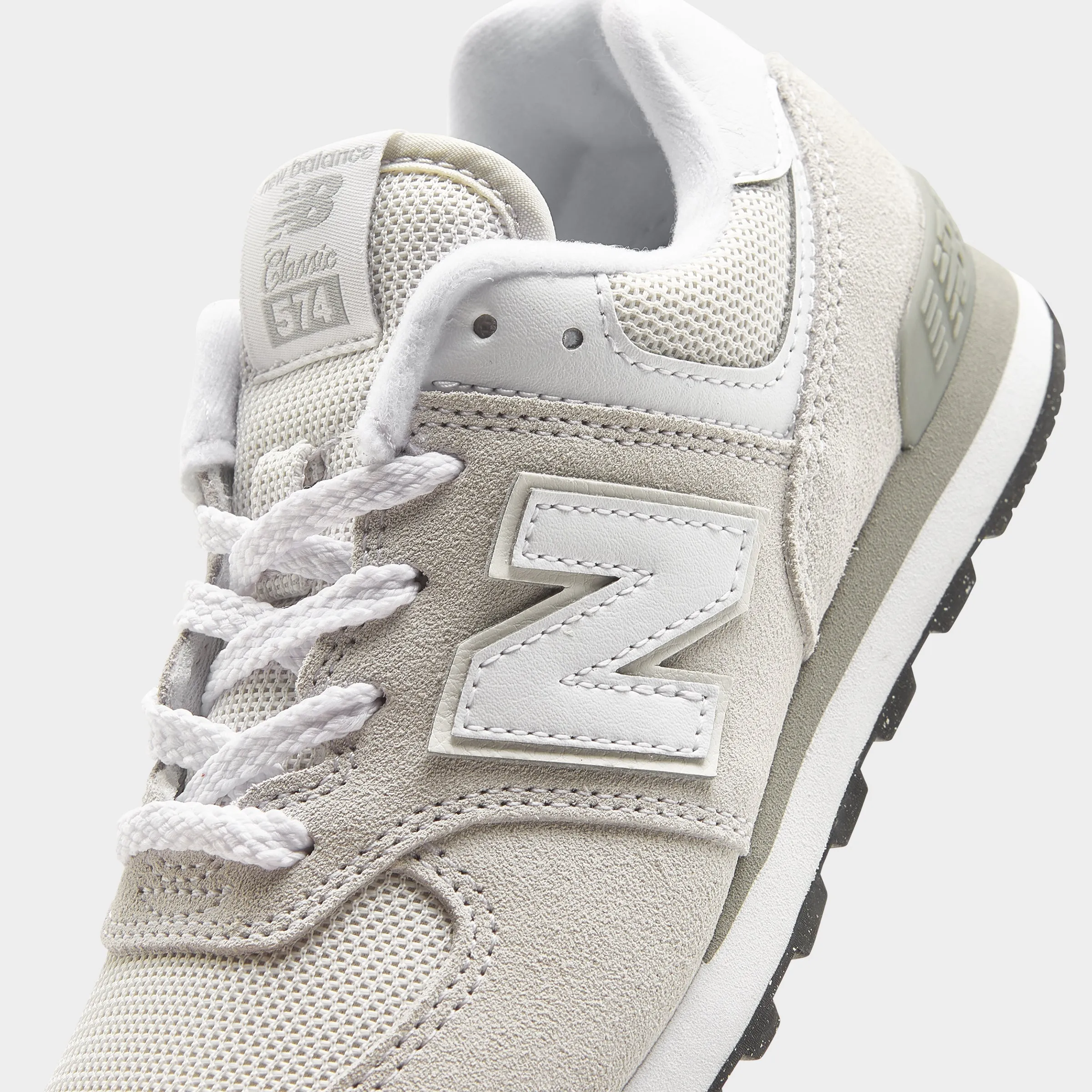 Slip On New Balance Children's 574 Nimbus Cloud / White