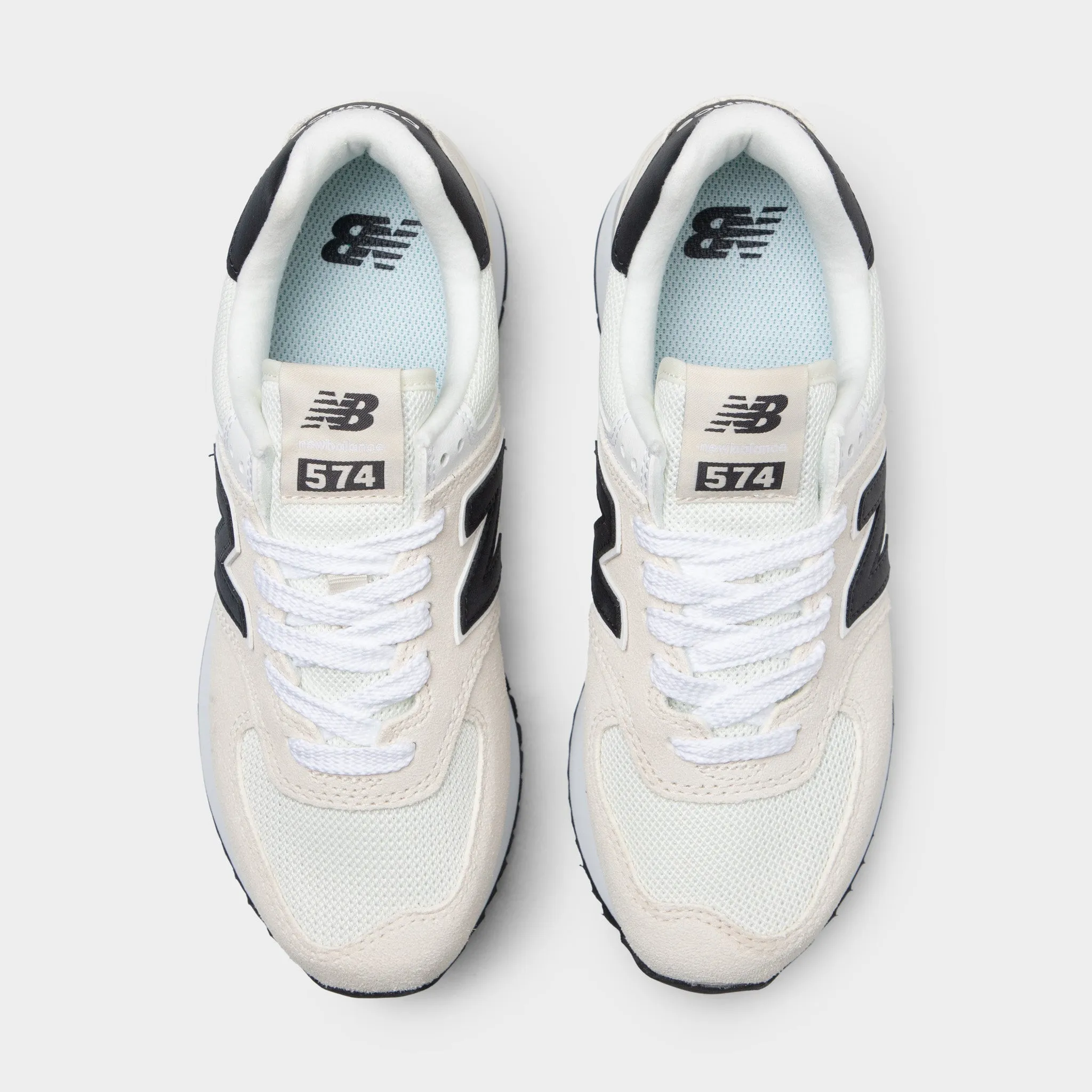 Easy Fit Shoes New Balance Women's 574  Linen / Sea Salt - Phantom
