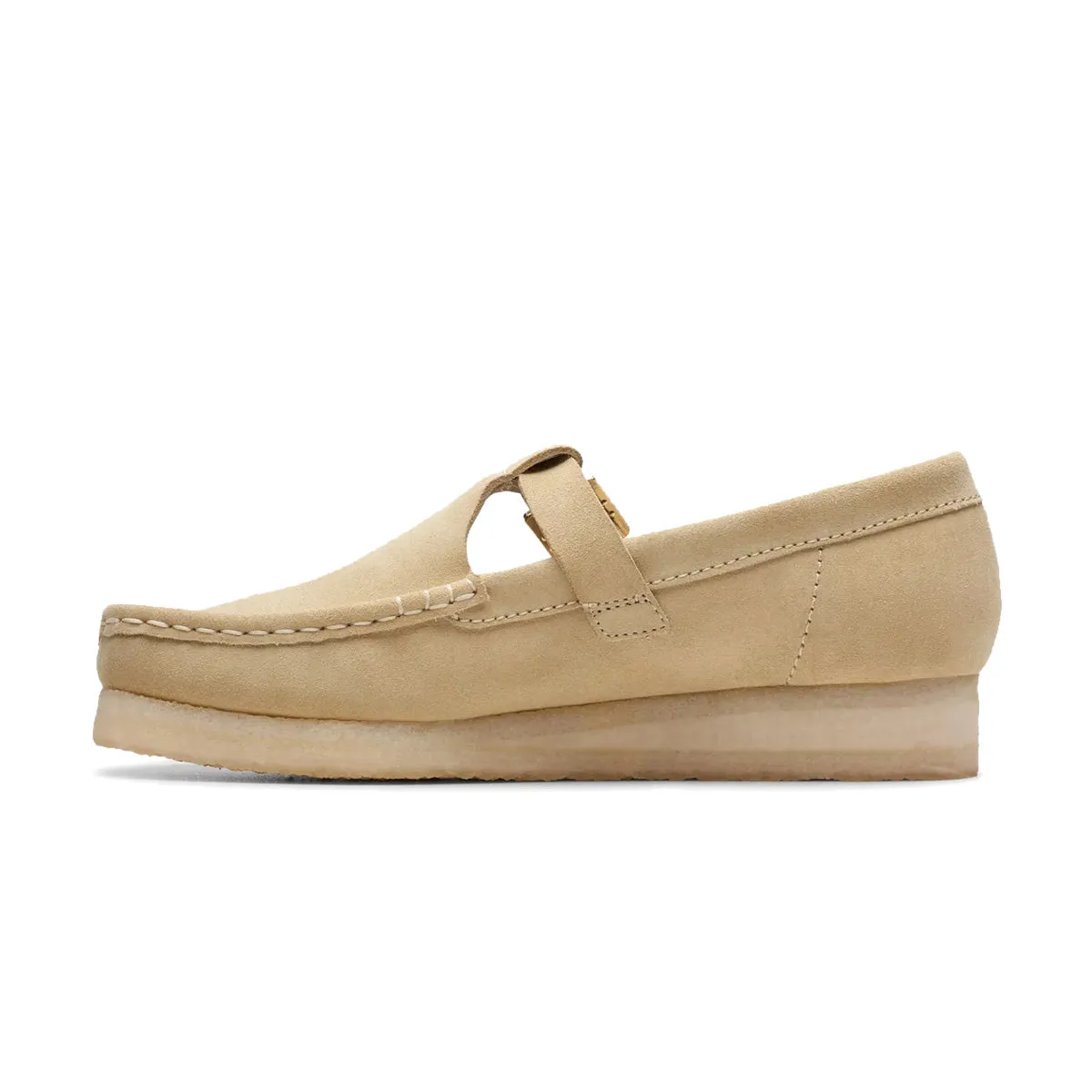 Gel Soft Light Run Wallabee T Bar 'Maple Suede'