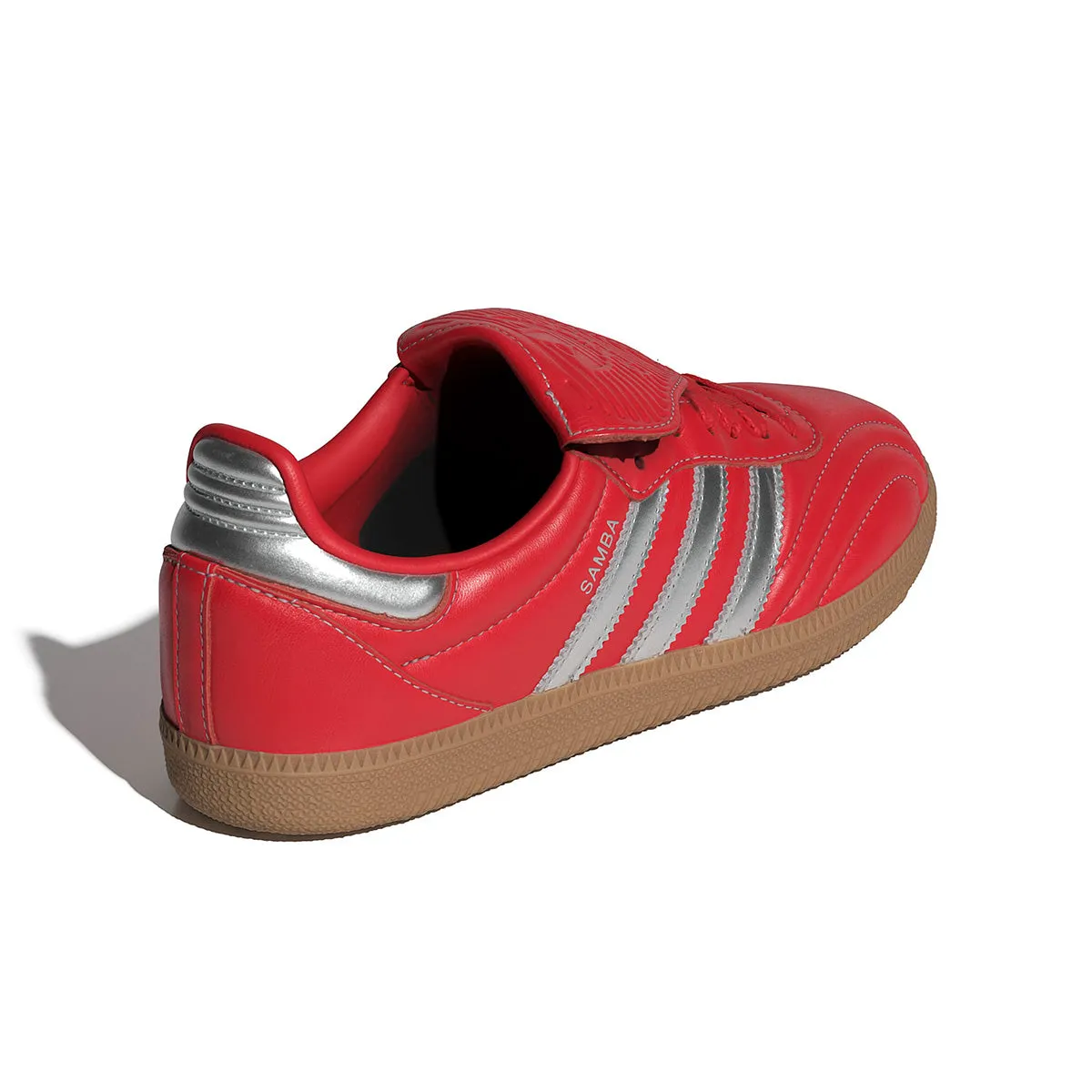 brand - name Signature grip Wmns Samba LT ??Better Scarlet Silver Metallic??