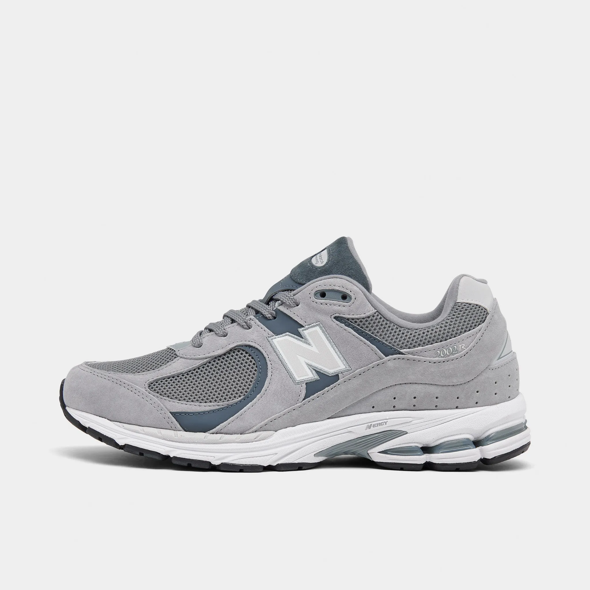 New Balance M2002RST Steel / Orca Buckle Detail Catch Step