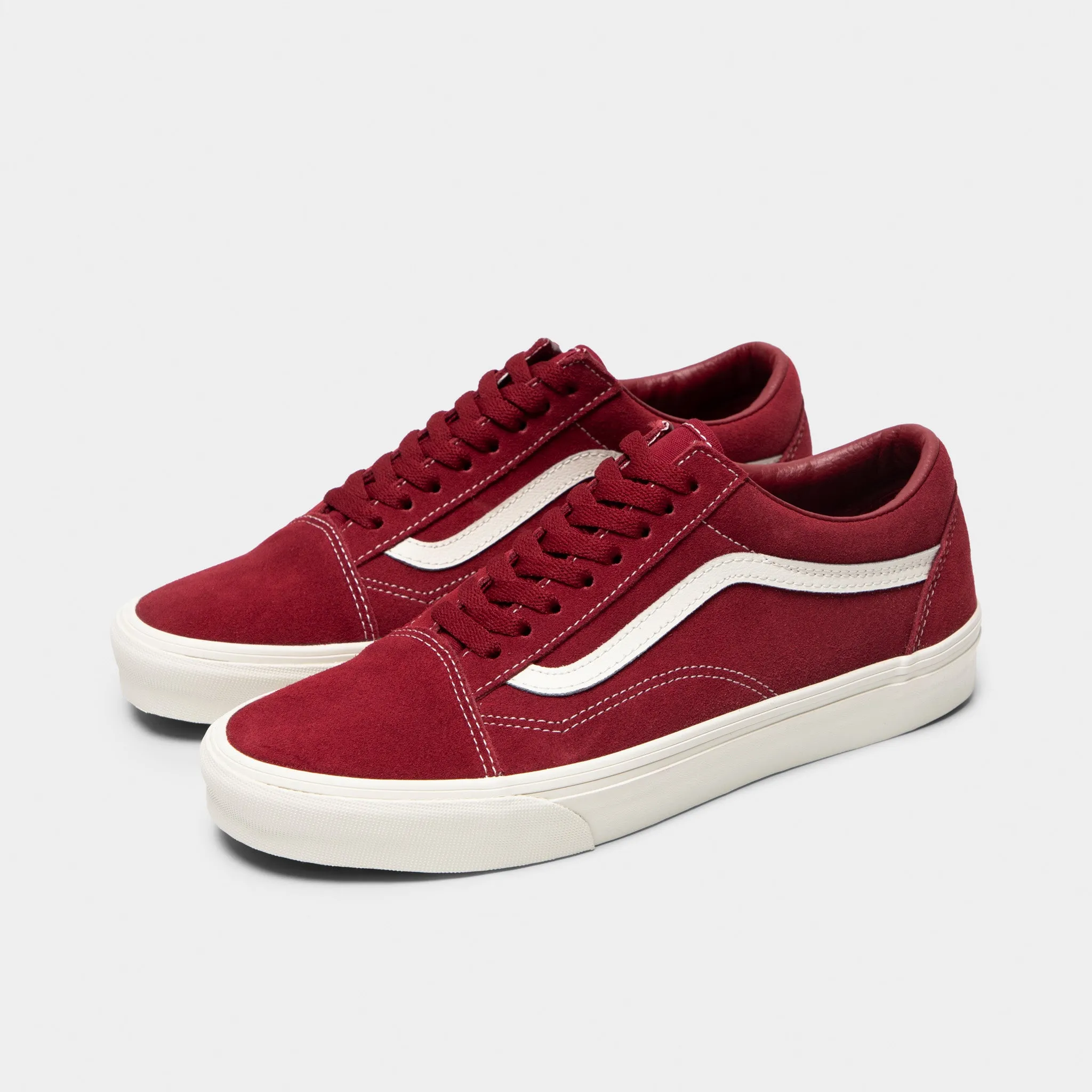 Posture aid Vans Old Skool Maroon / Off-White