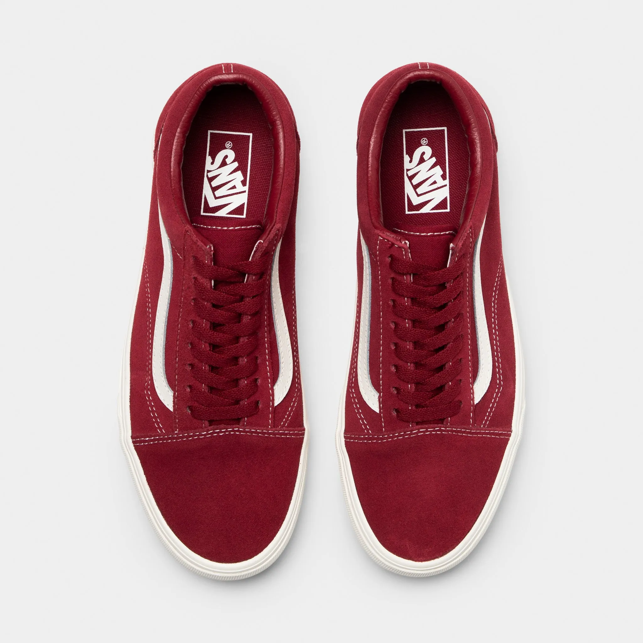 Vans Old Skool Maroon / Off-White Shine Step Match Go