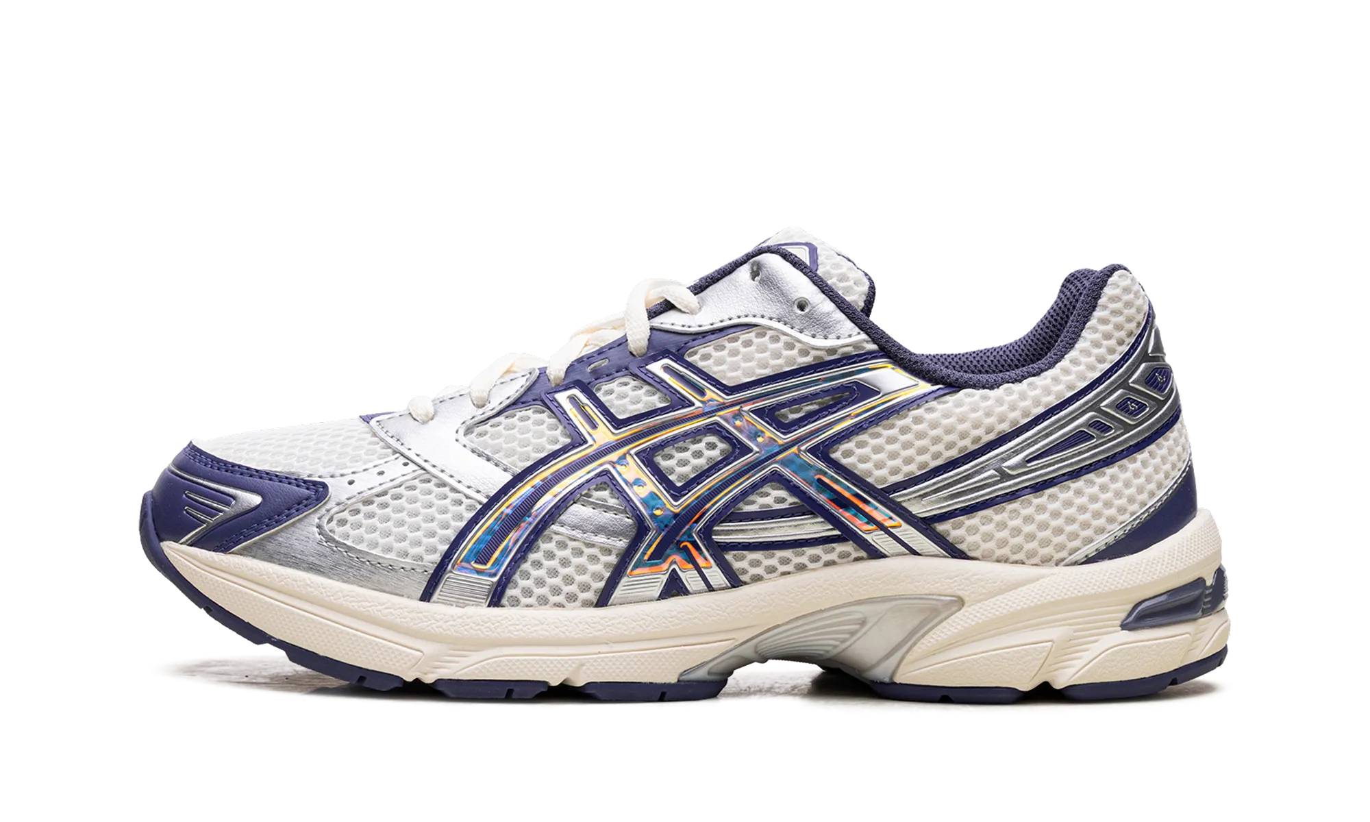 Gel-1130 WMNS "White Future Dusk" appliqued running option running on uneven ground shoes