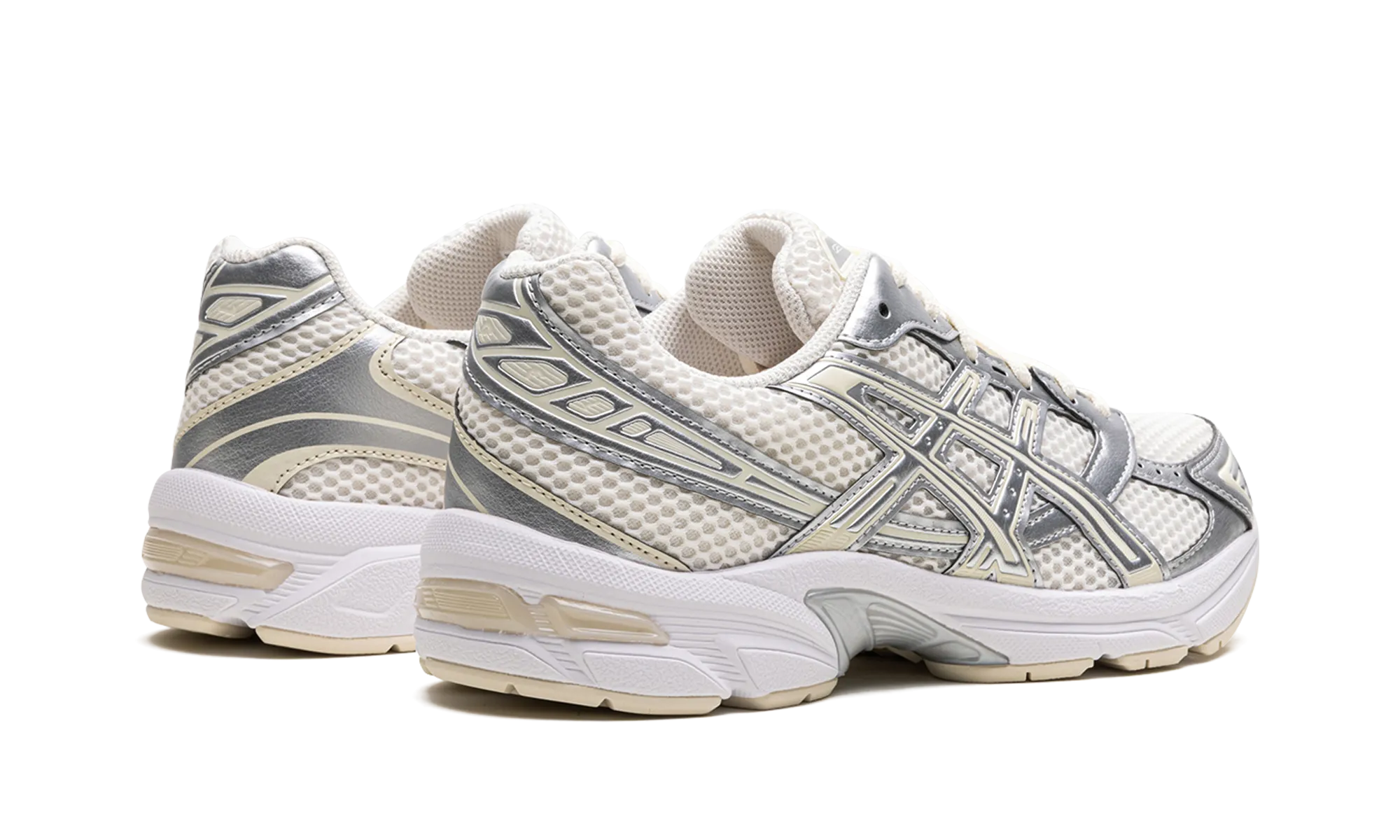 GEL 1130 WMNS "Cream Pure Silver" treadmill training shoe use quick dry