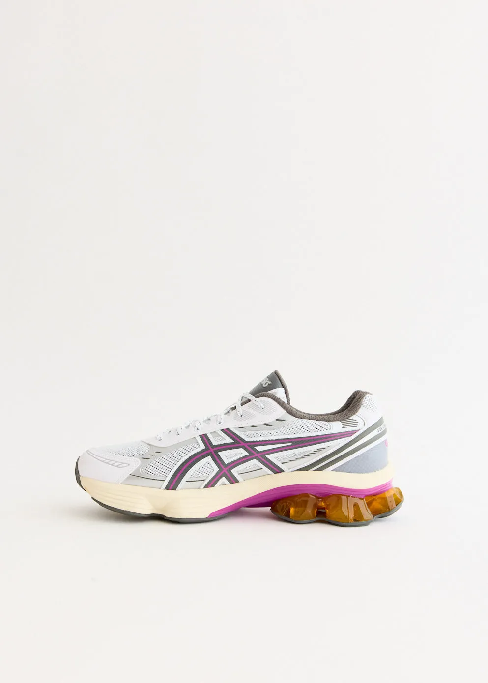Gel-Kinetic Fluent 'White Truffle Grey' Sneakers partygoers tennis players