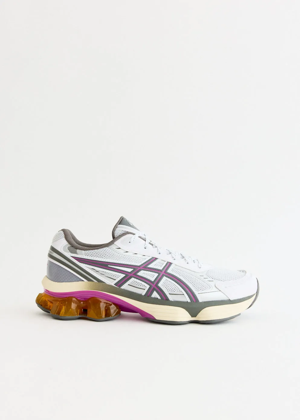 Sophisticated piece sport - wear Gel-Kinetic Fluent 'White Truffle Grey' Sneakers