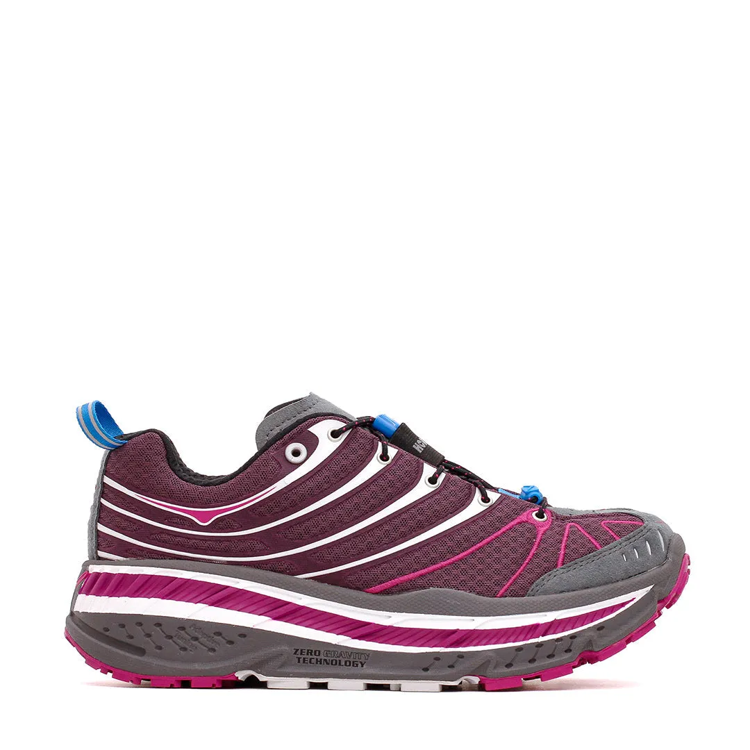 Hoka One One Men Stinson EVO OG Aubergine 1155350-AFC stability - feature shoes generic running shoes