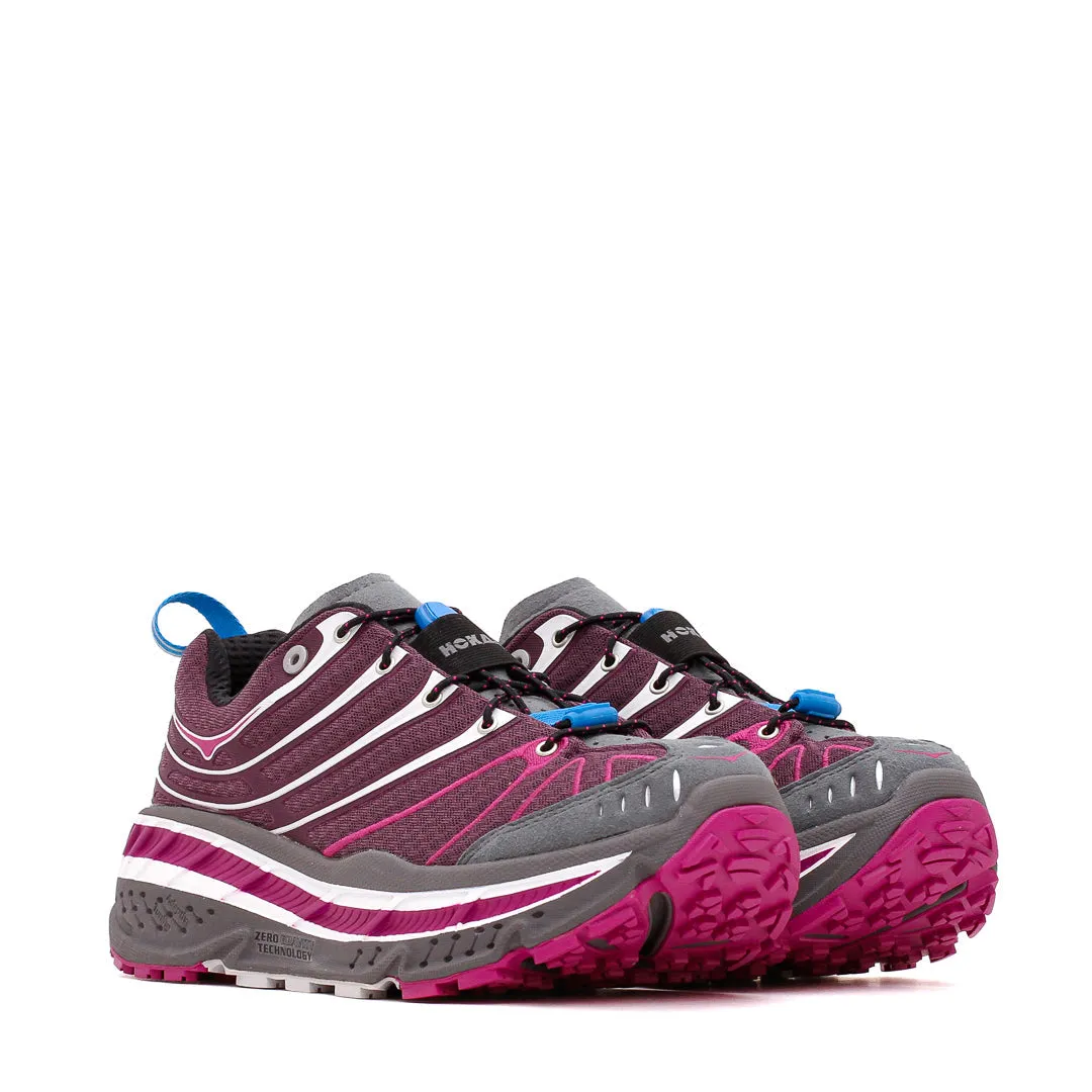 Hoka One One Men Stinson EVO OG Aubergine 1155350-AFC static shoes