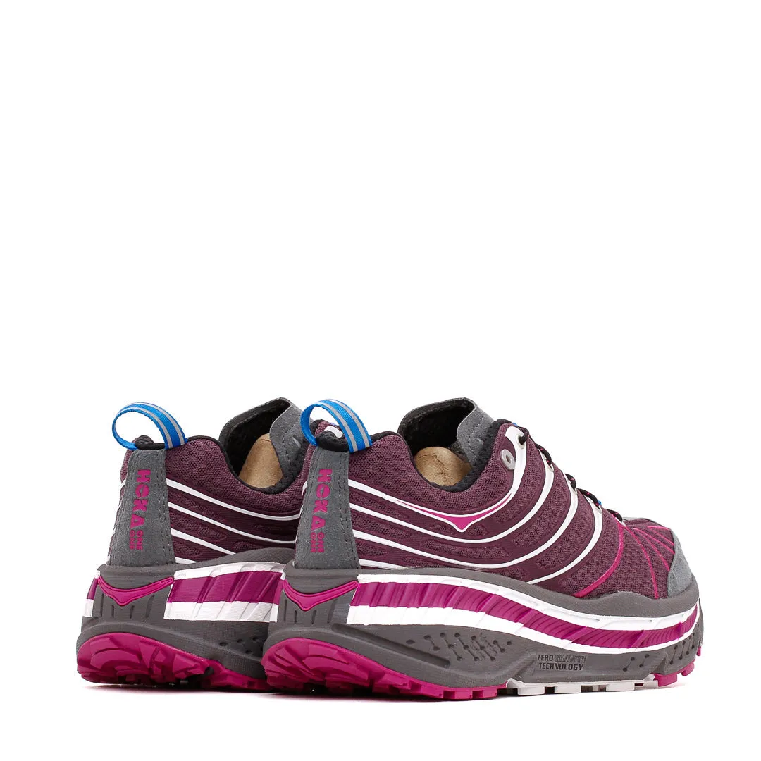 enjoyable run Hoka One One Men Stinson EVO OG Aubergine 1155350-AFC