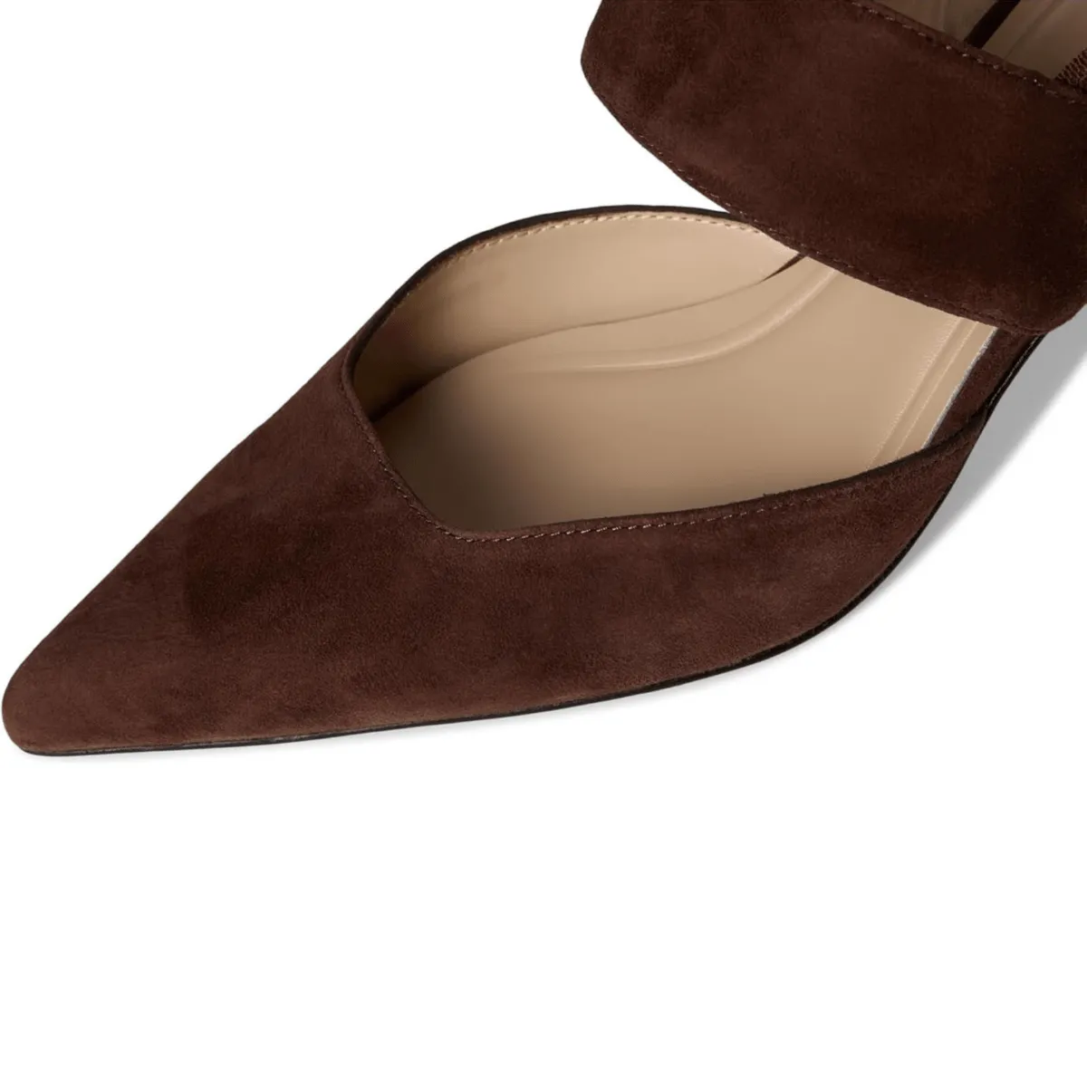 Pelle Moda Women's Kiam Espresso Kid Suede Marriage Fit