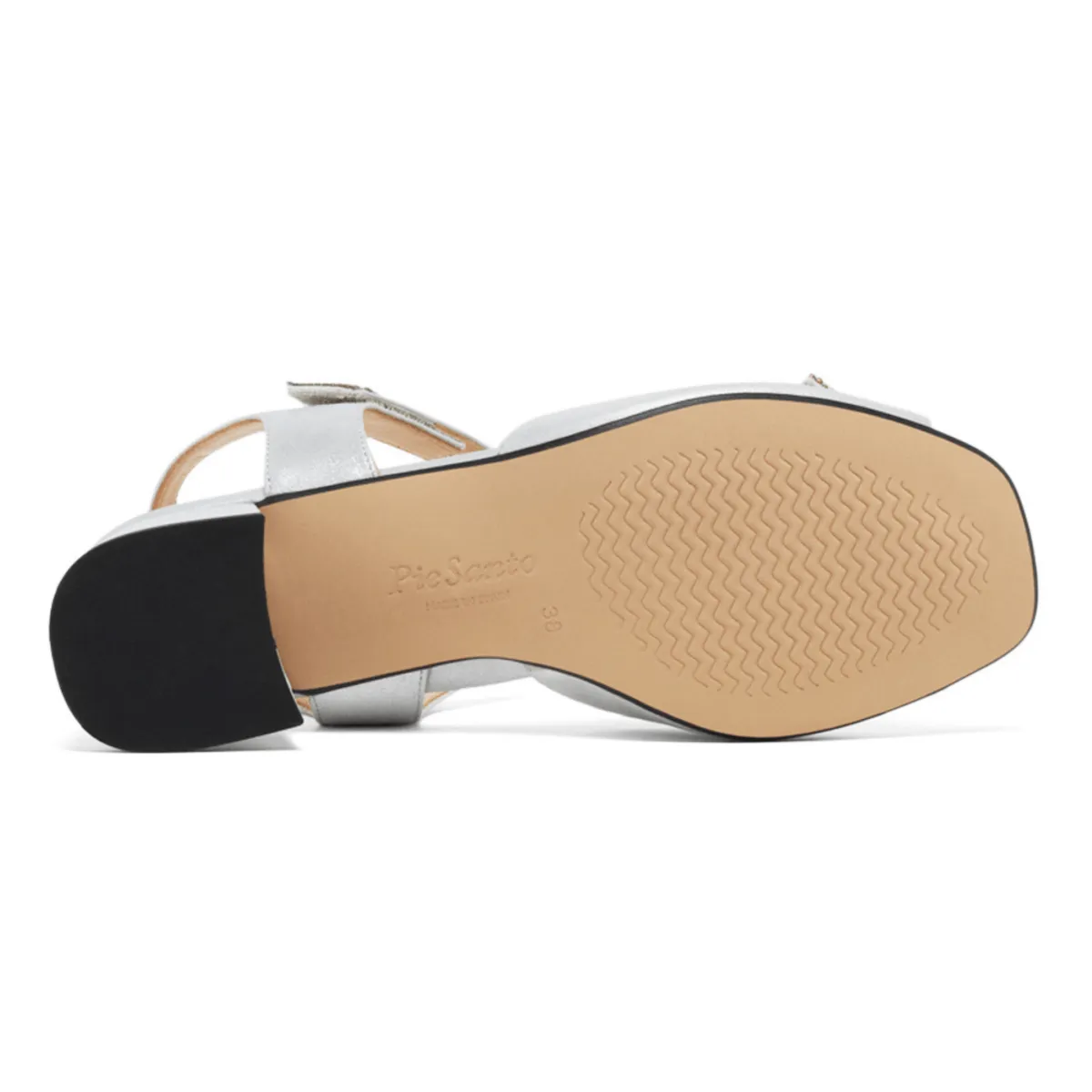 winter use Velvet Grain PieSanto Women's 230288 Pearl Silver Leather