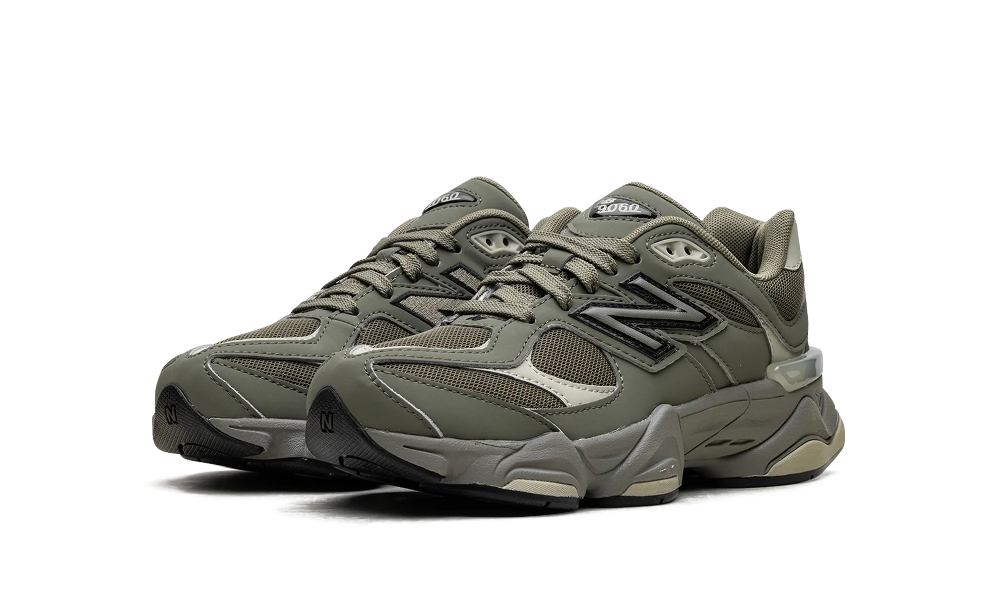 9060 GS "Dark Olivine" dual - density sole shoes