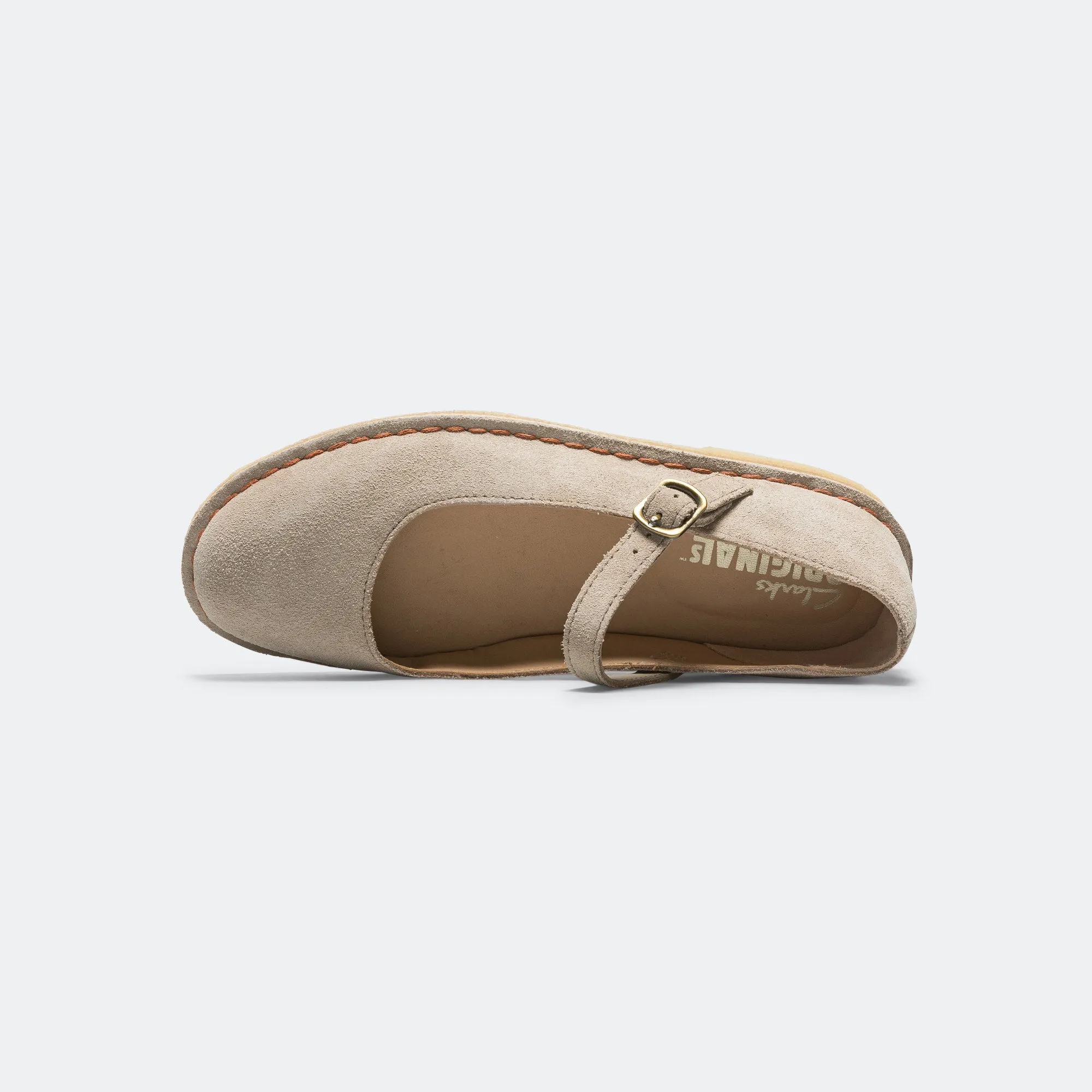 Flexible Insole Womens Desert Jane - Sand Suede