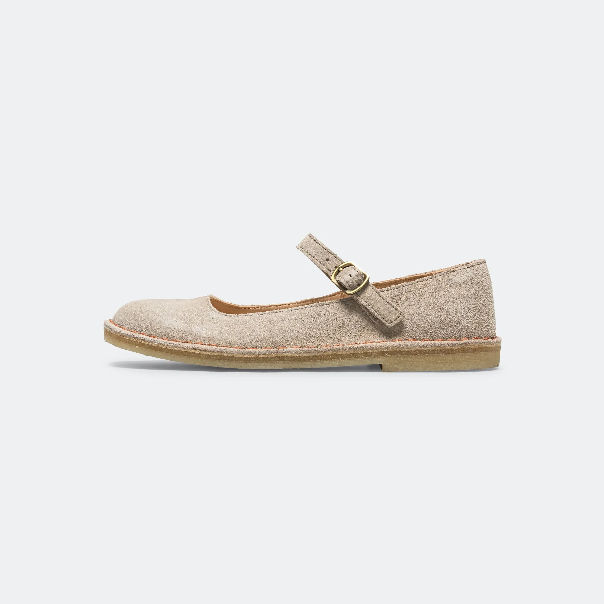 Lace   Up Closure Womens Desert Jane - Sand Suede