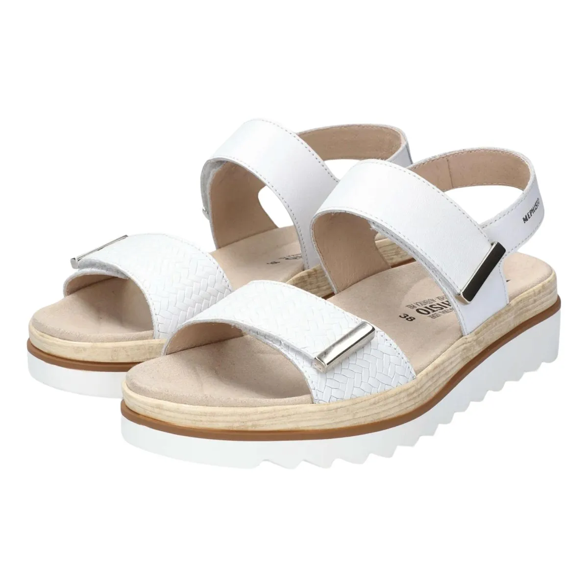 Mephisto Women's Dominica White Nobel Gala Sharp Street Formal