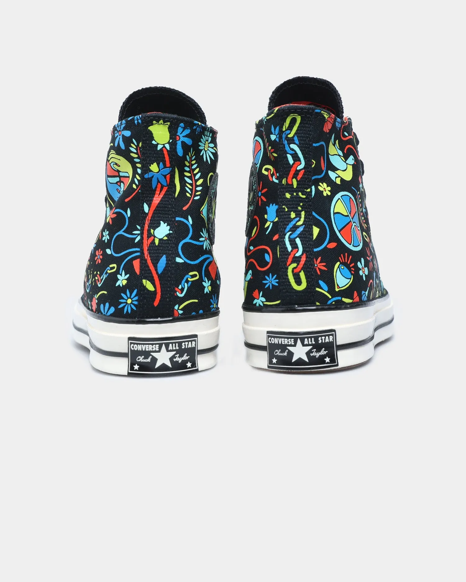 Firm Edge Converse Chuck 70 Peace & Unity Black/Poppy Glow