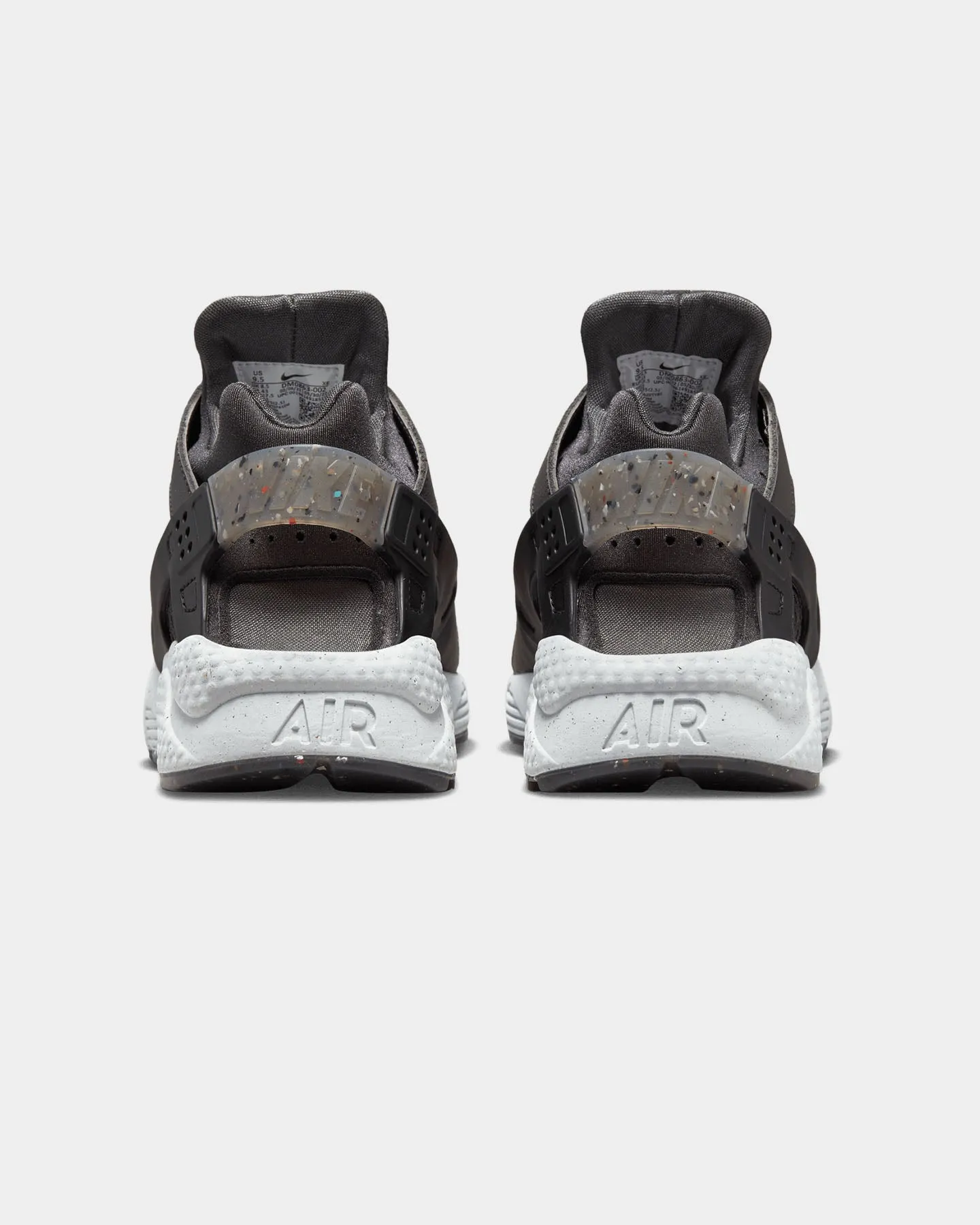 Nike Air Huarache Crater Performance Shoes Dark Smoke Grey Peak Step Shock Resistant