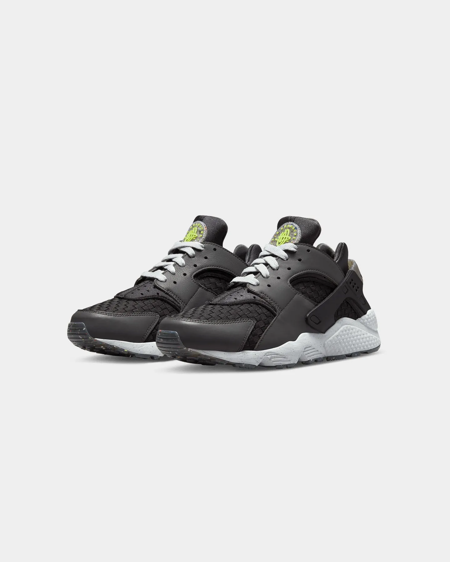 Narrow Fit Nike Air Huarache Crater Performance Shoes Dark Smoke Grey