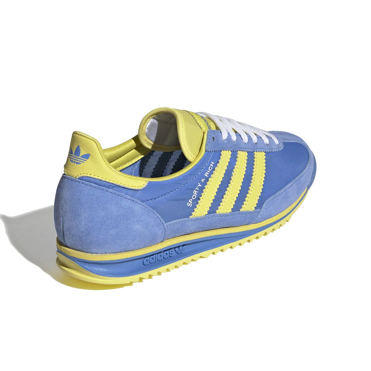   Sporty & Rich SL 72 'Real Blue Light Yellow' Durable outsole