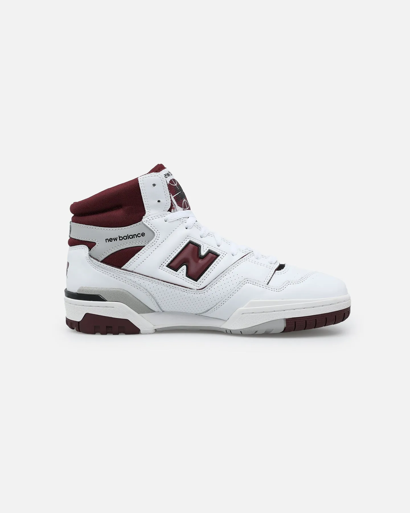Shine Tone Stone Gray New Balance BB650RCH White