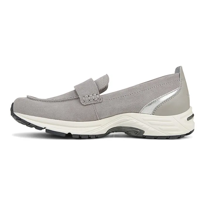 Relaxed Walk Comfortable Fashion Womens Vionic 23Walk Loafer in Paloma Grey/Silver