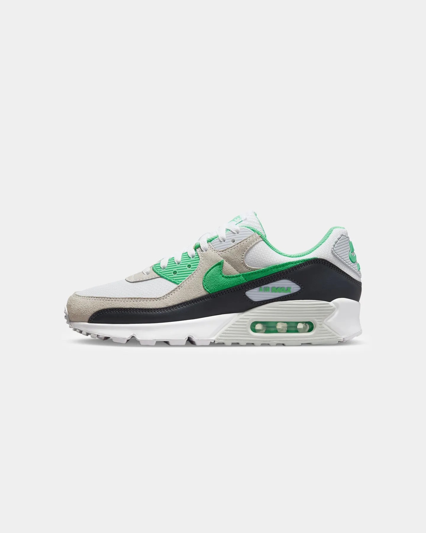 Nike Air Max 90 White/Spring Green City Pace Sun Guard