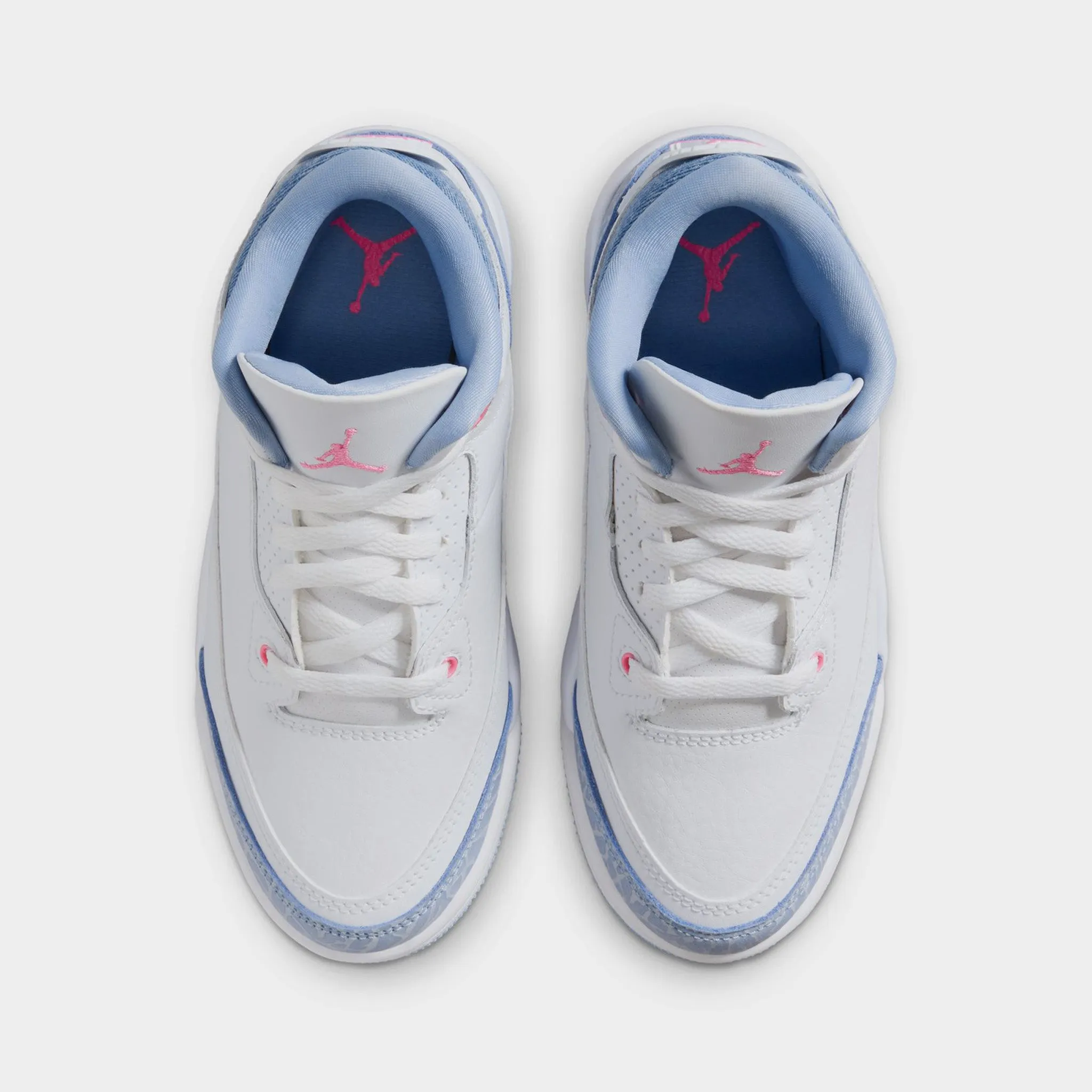 Jordan 3 Retro PS White / Pink Glow - Cobalt Bliss Desert Cool