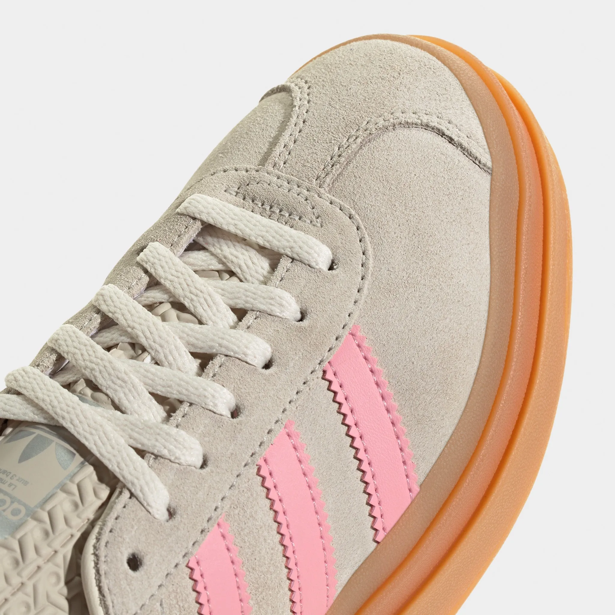 Urban Pace adidas Juniors' Gazelle Bold Grey / Alumina - Semi Pink Spark