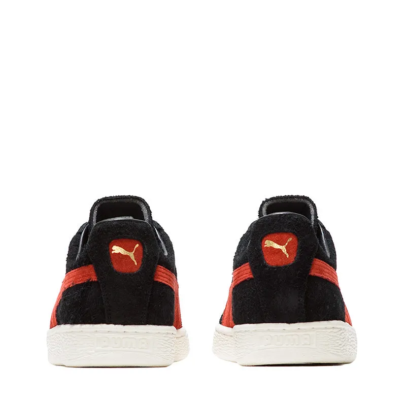 Puma Suede Made In Japan - Black/Red Quick Dry Inner Sock Blown Rubber Outsole