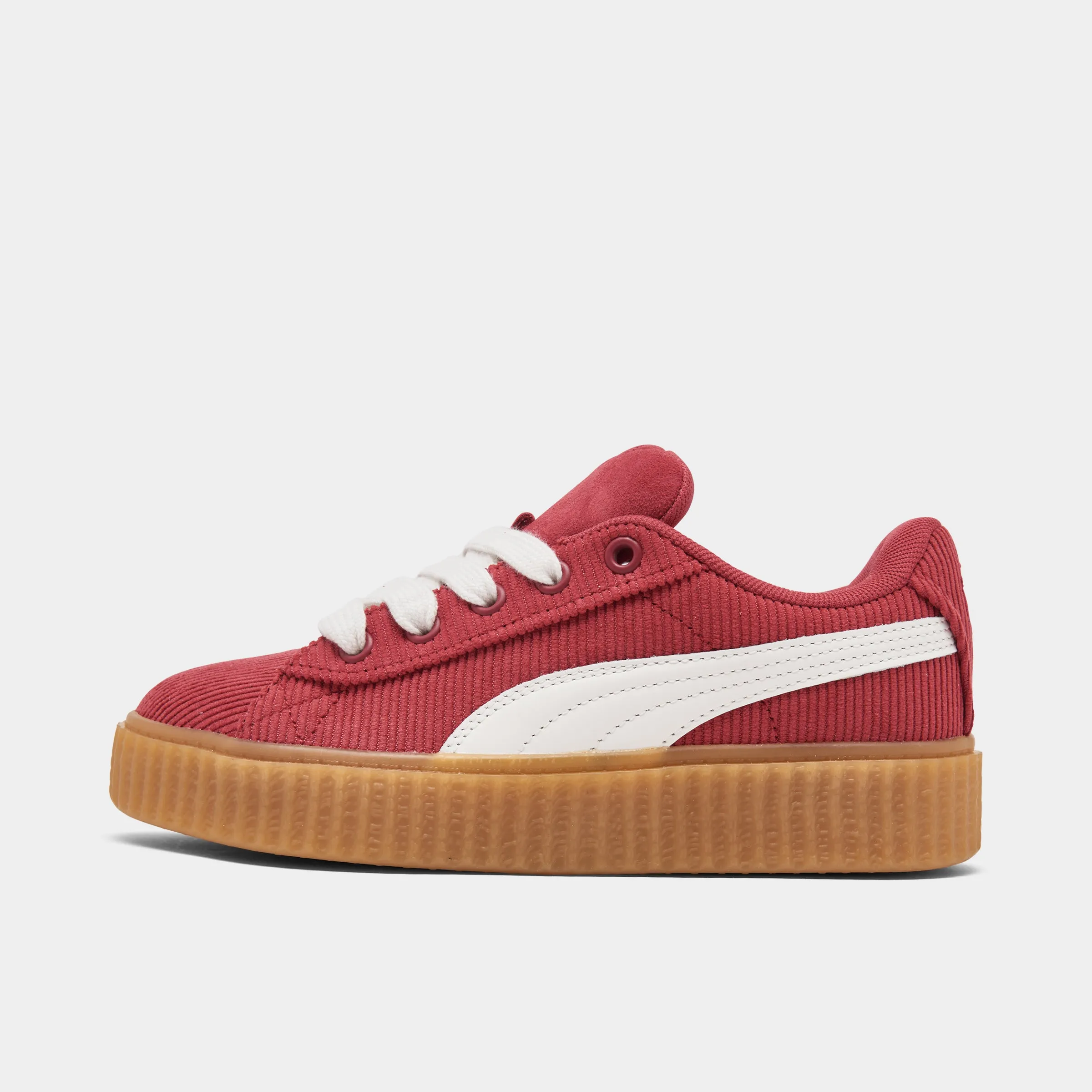 PUMA x FENTY Childrens' Creeper Phatty Corduroy Club Red / Warm White - Gum Year Trust