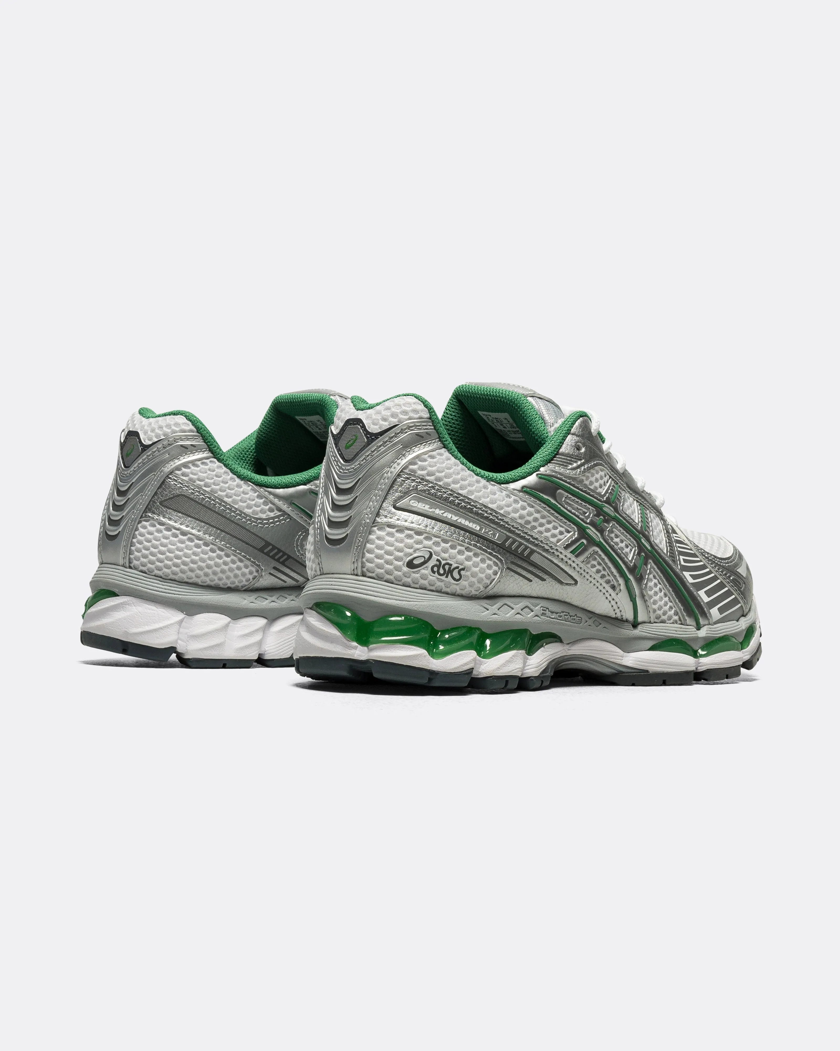 GEL-Kayano 12.1 - White/Pure Silver Tread Grip