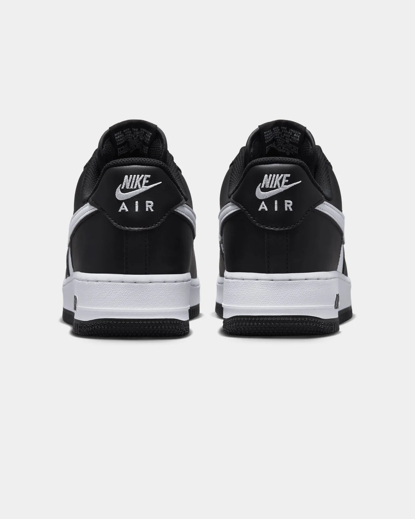 Strap Mode Nike Air Force 1 '07 "Panda" Black/White/Black