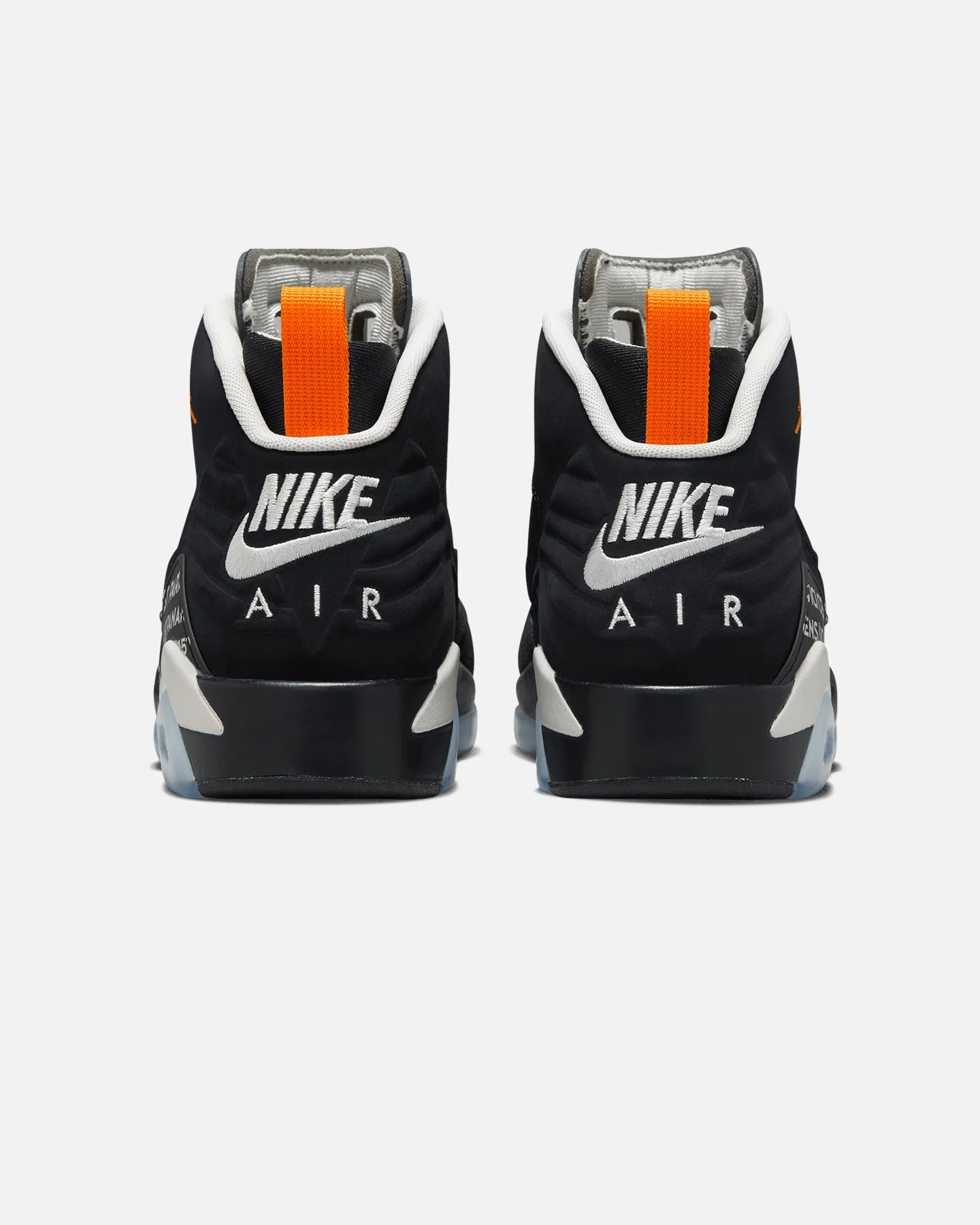 Jordan X Paris Saint-Germain Jumpman 3-Peat Black/Magma Orange Breathable Material