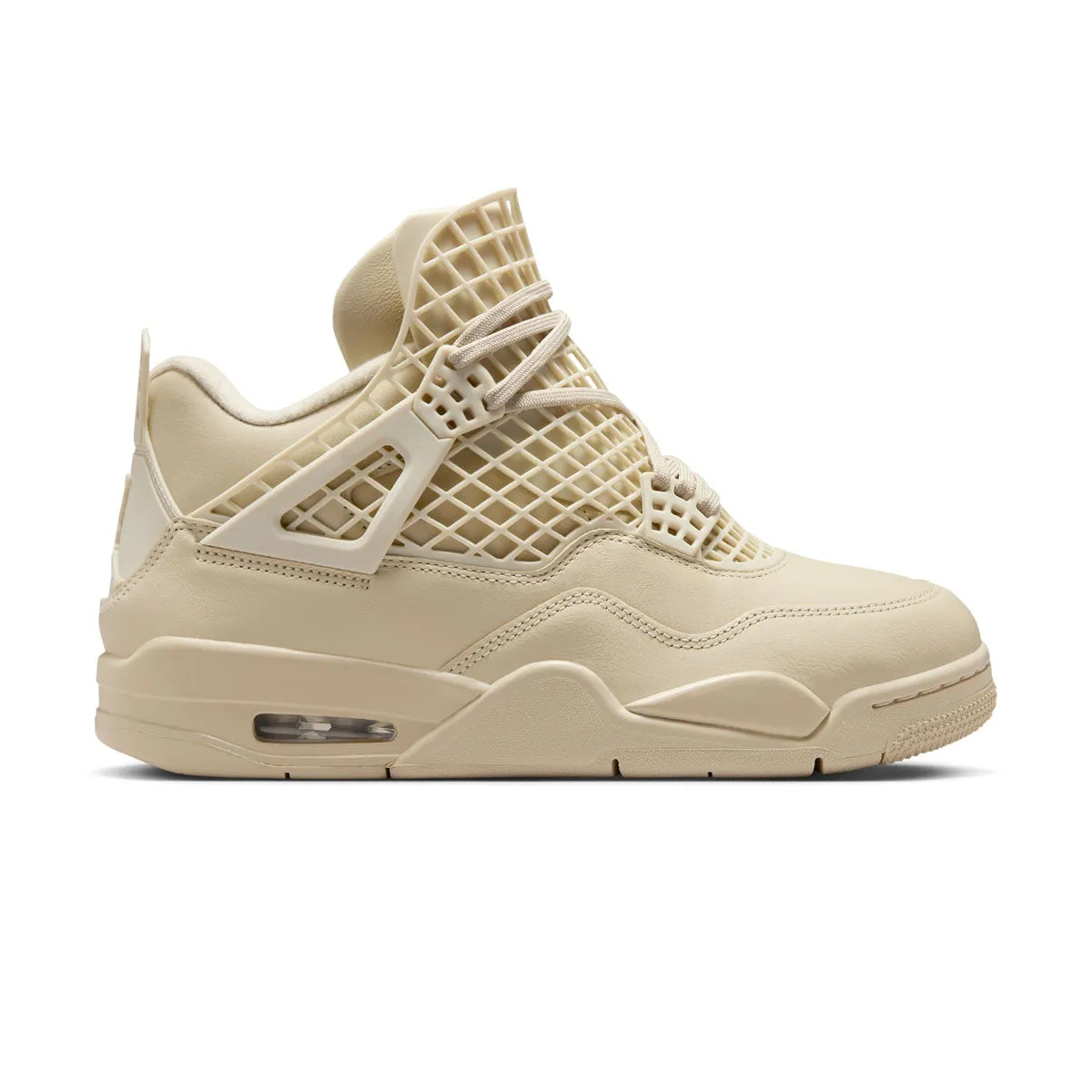 Wmns Air Jordan 4 Net 'Rattan' Impact-absorbing design Glam stability