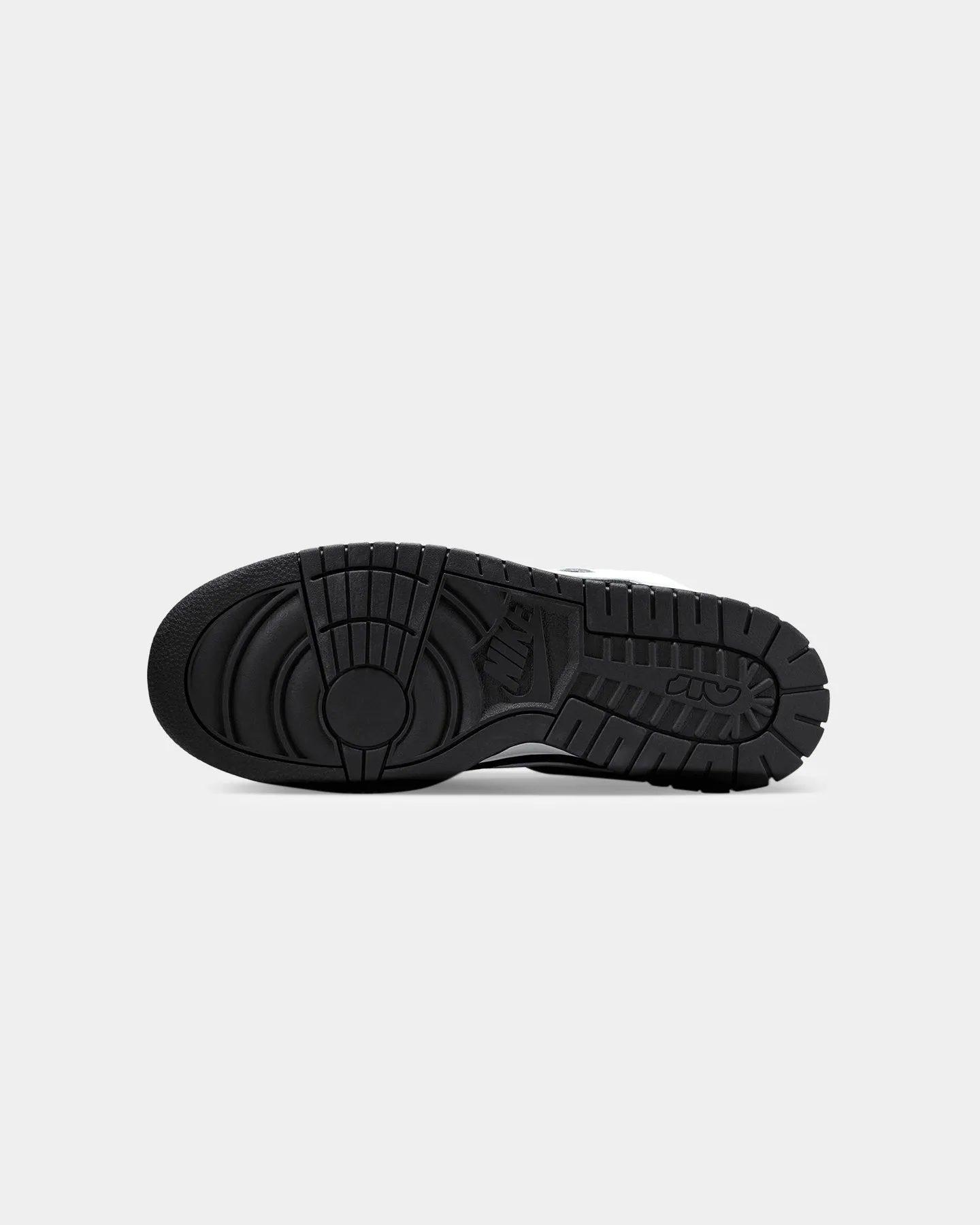 Nike Air Dunk Jumbo "Reverse Panda" Black/White Rock Path Foot Ease