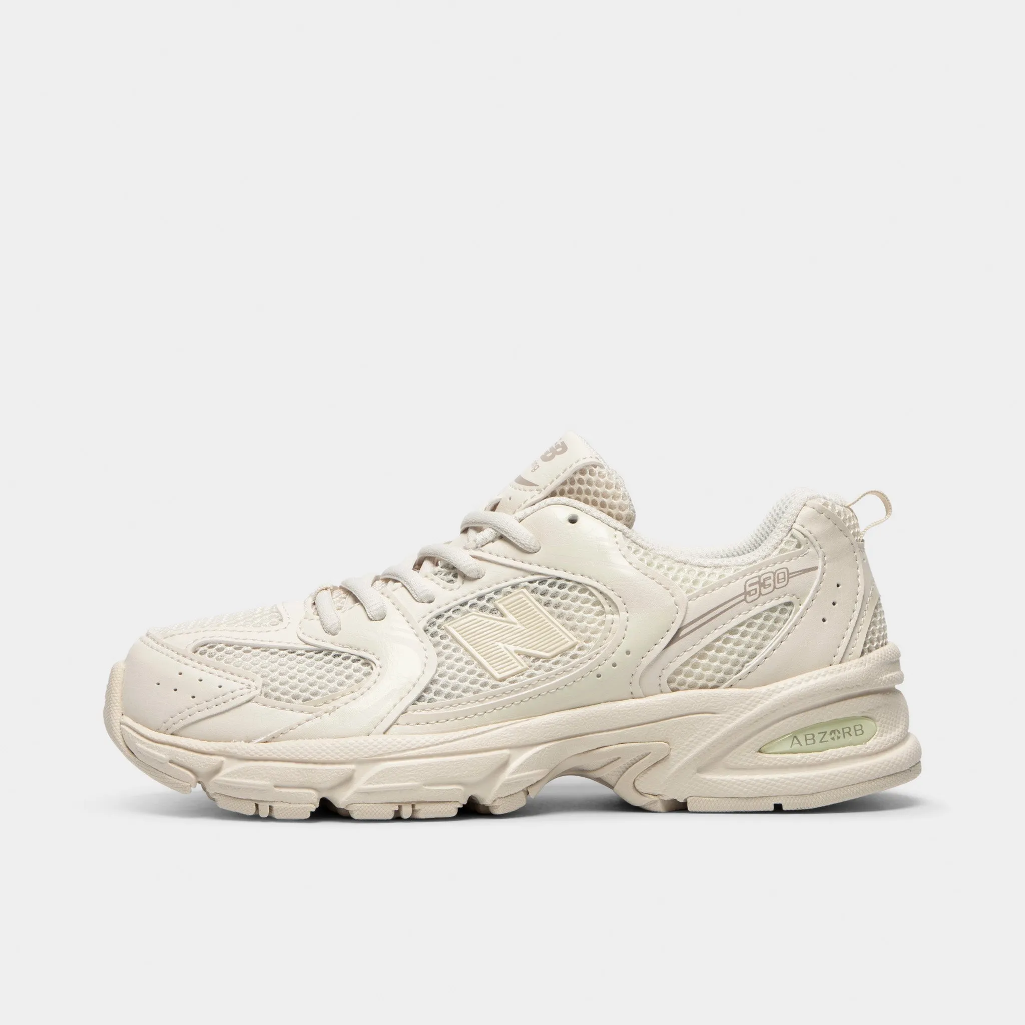 New Balance Juniors' 530 Linen / Arid Stone Free Soul Peace Mood