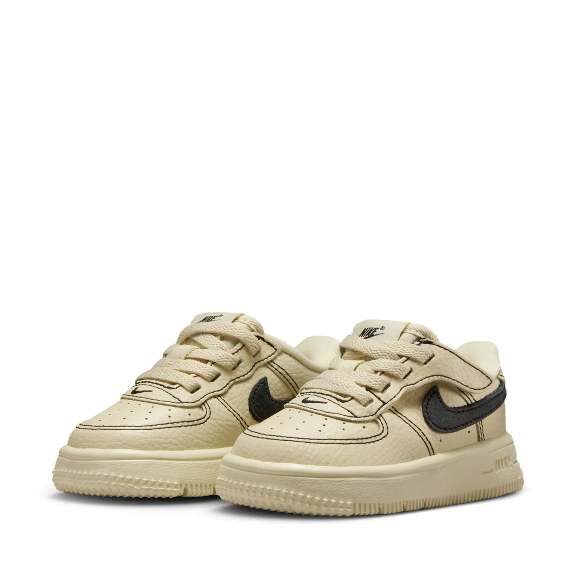 Chic Tones Nike Force 1 Low LV8 EasyOn (TD) - Light Khaki/Black