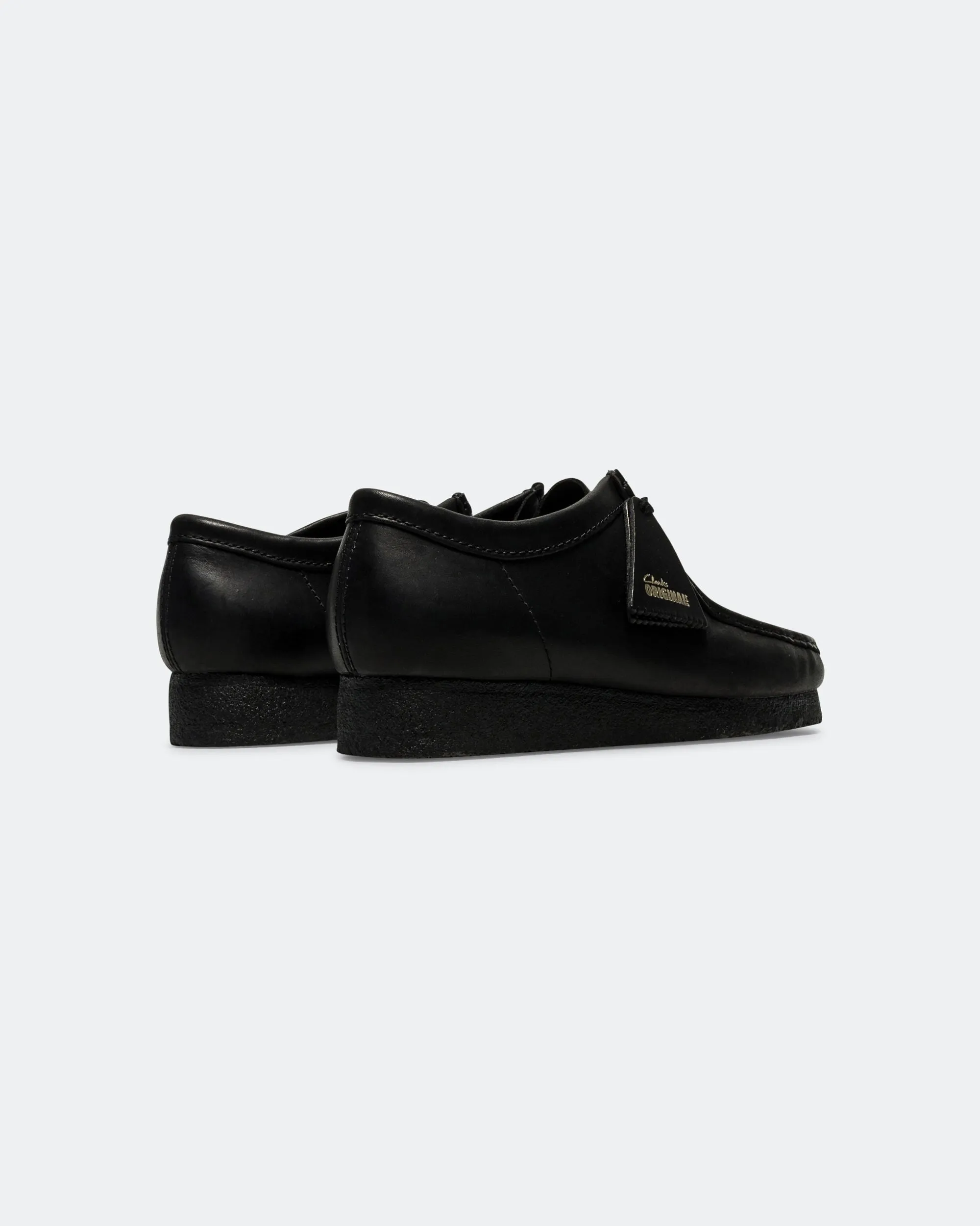Collar Padding Shape Hold Wallabee - Black Leather
