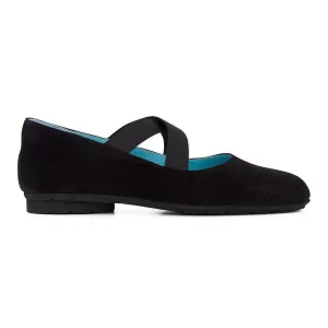 Thierry Rabotin Women's Cathie A212M Black Suede Signature Fit