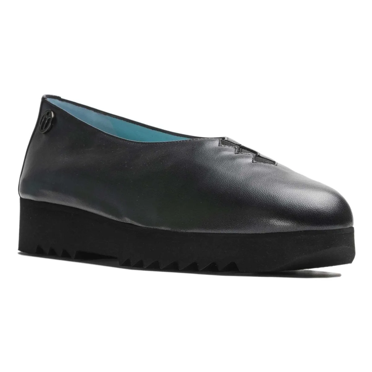 Team Lead Thierry Rabotin Women's Grace Wedge Black Pearlized