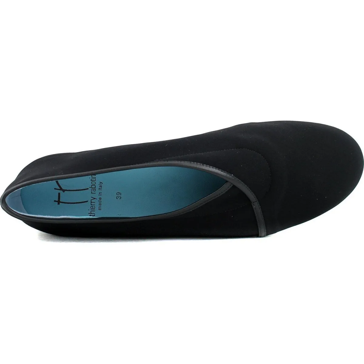 Thierry Rabotin Women's Graff 2212M Black Microfiber Soft Sock Functional